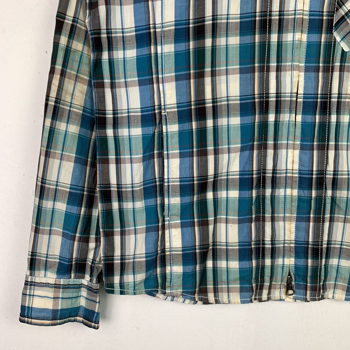 Japanese Brand × Vintage Vintage Back Number Checked Jacket Size US L / EU 52-54 / 3 - 7 Thumbnail