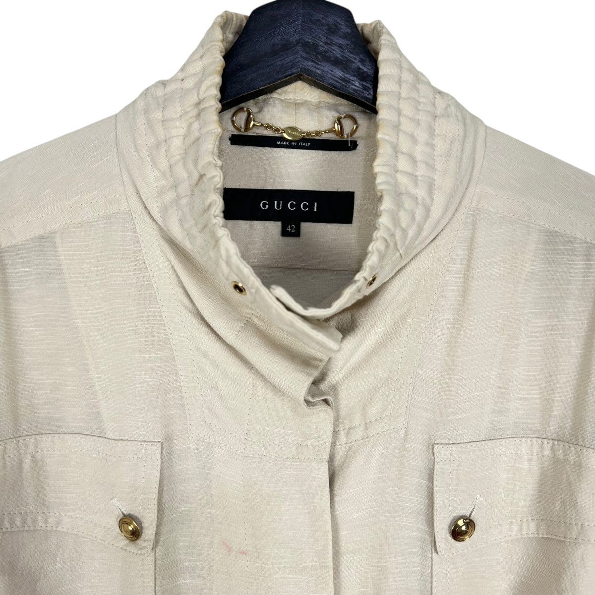 Gucci Gucci Women Rayon Light Jacket Size M / US 6-8 / IT 42-44 - 8 Thumbnail