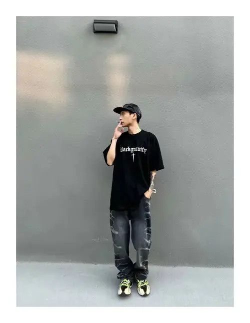 Other hiphop skate punk grunge fade pattern pants Size US 28 / EU 44 - 4 Thumbnail