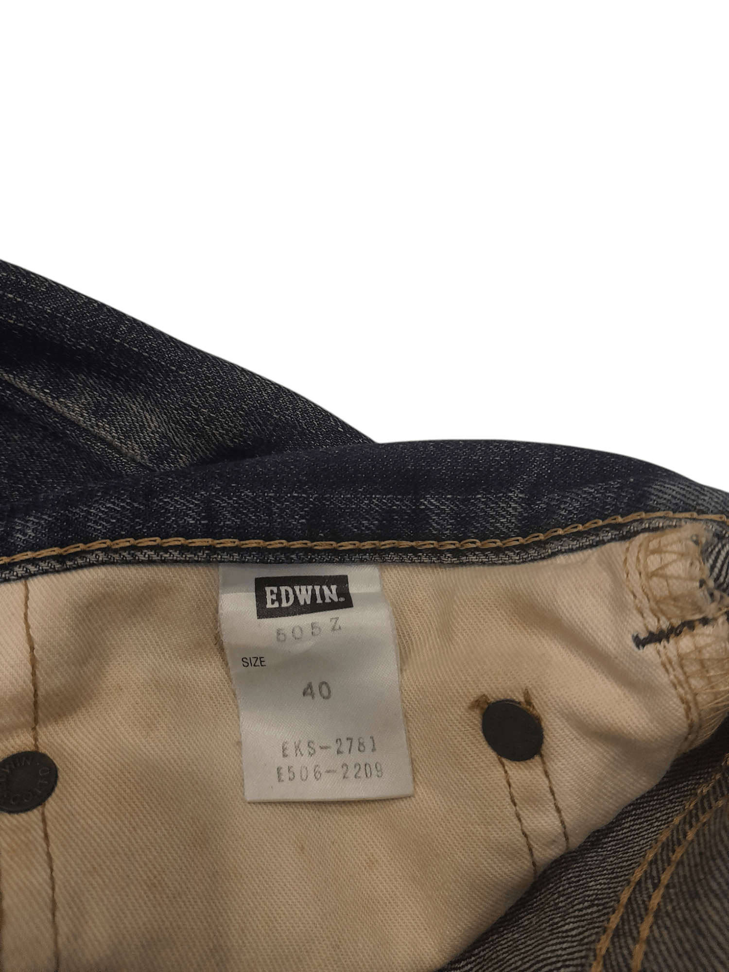 Edwin Edwin Buckeback Selvedge Denim Oversized (F532) Waist 40 Size US 40 / EU 56 - 10 Thumbnail