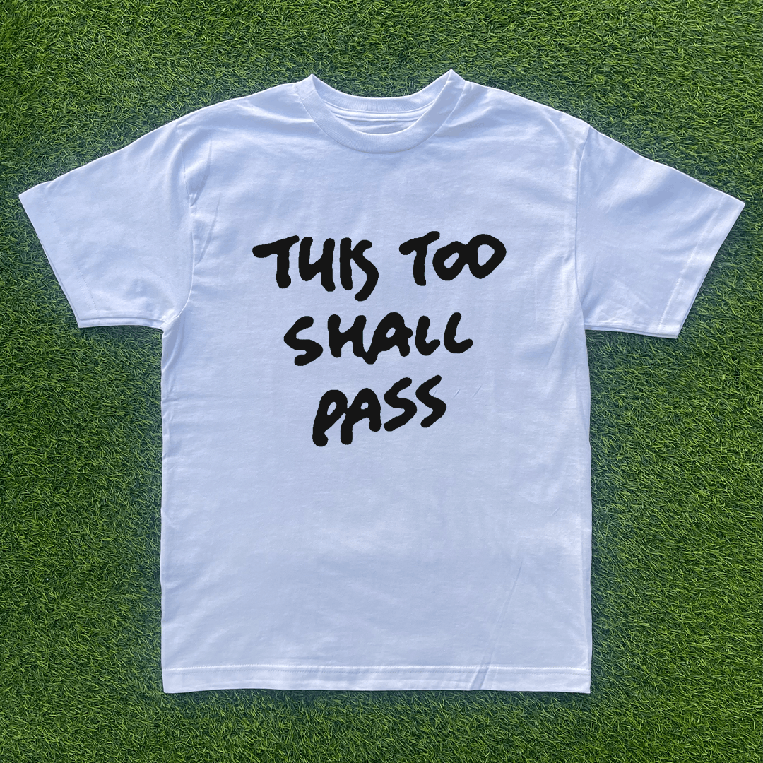 Vintage THIS TOO SHALL PASS TSHIRT Size US L / EU 52-54 / 3 - 1 Preview