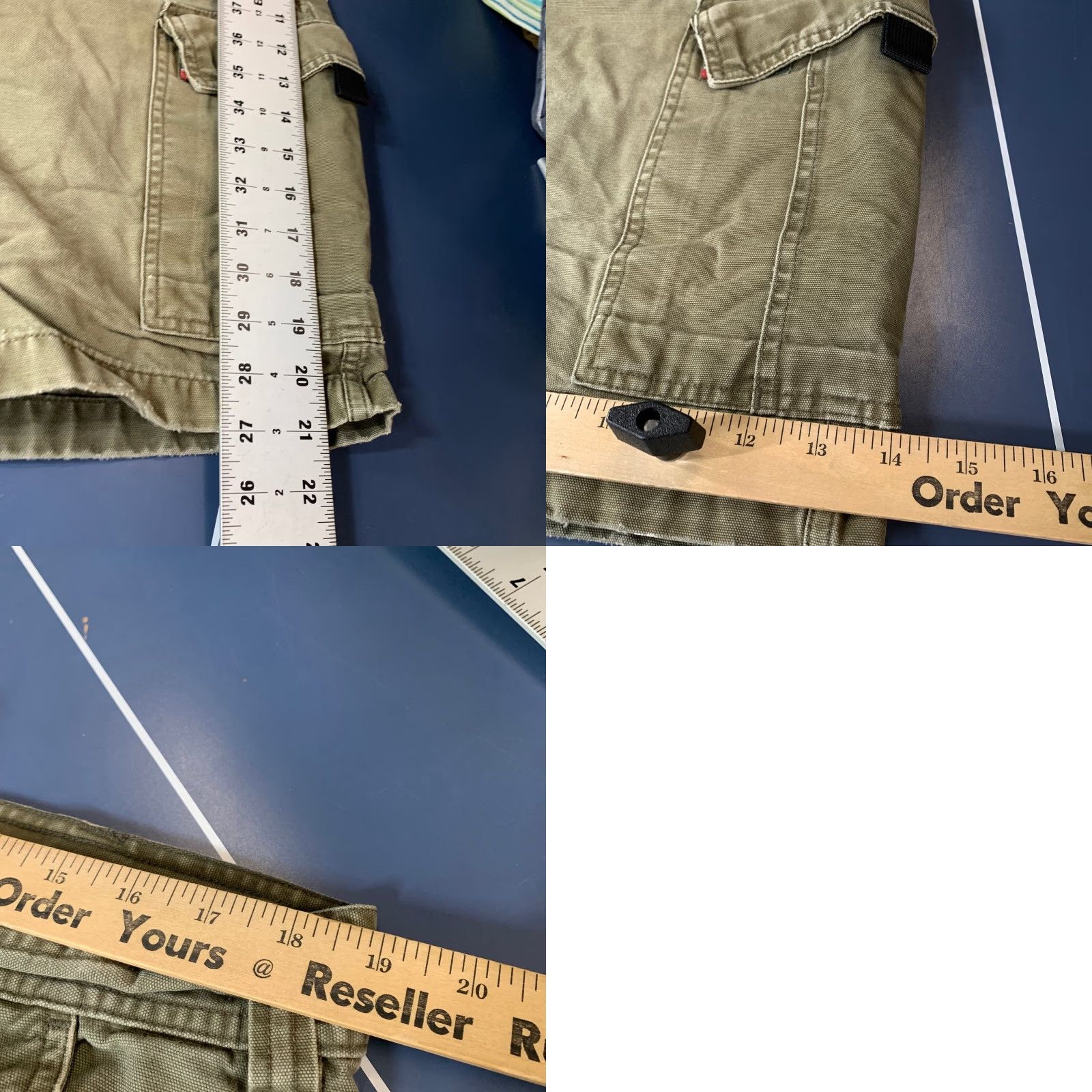The North Face VINTAGE The North Face Cargo Shorts Mens 38 Faded Olive Green Outdoor 37x11.5 Size US 38 / EU 54 - 9 Thumbnail