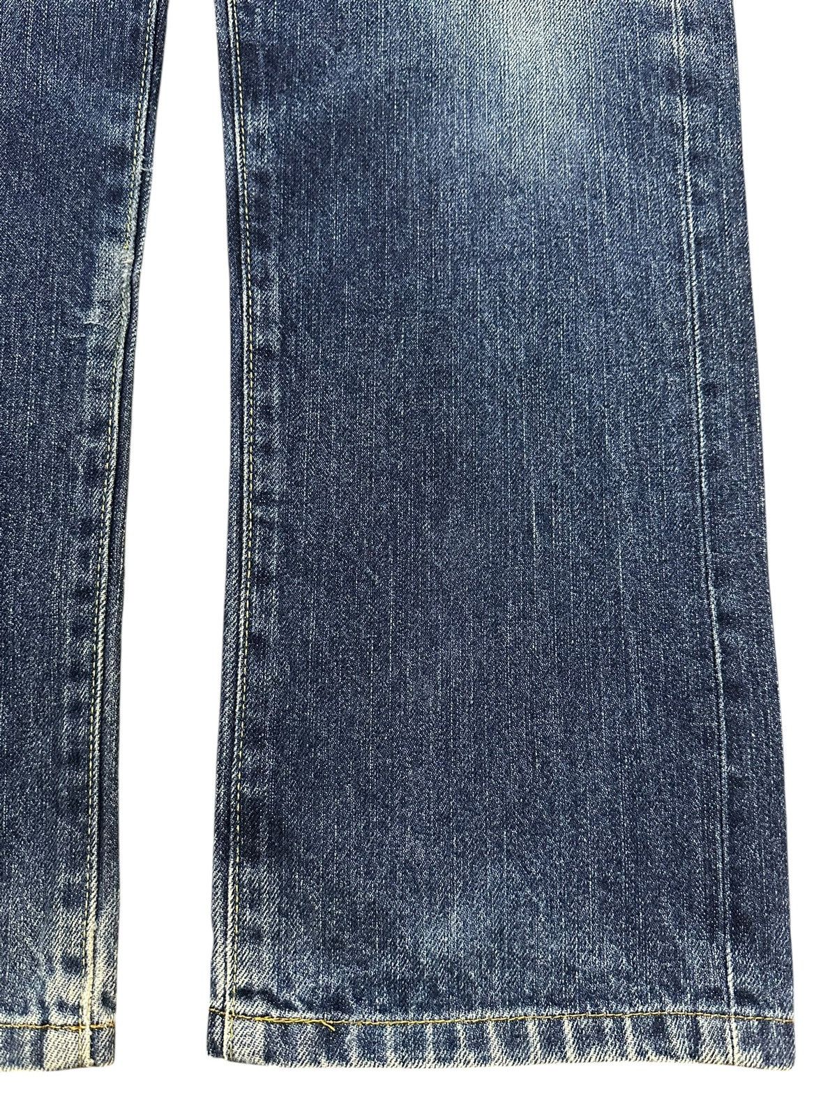 Uniqlo Vintage Japanese Uniqlo S002 Selvedge Blue Wash Loose Jeans Size US 31 - 15 Thumbnail