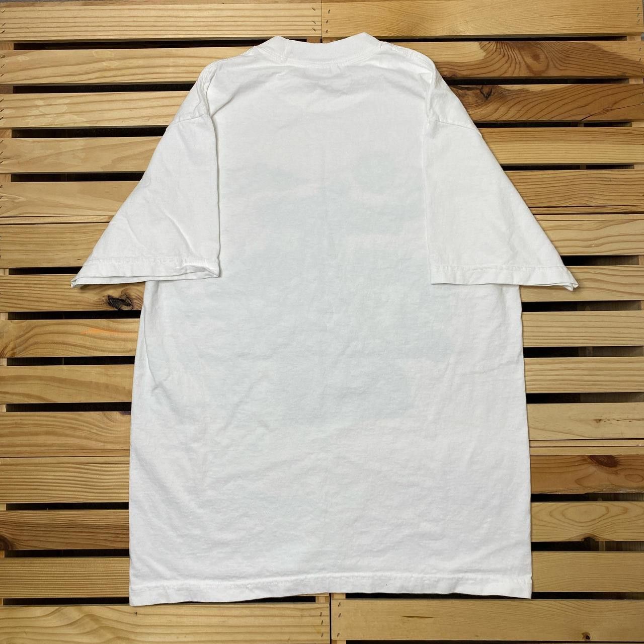 Other "Born To Live" White Crucifixion Jesus Tee Size Medium Size US M / EU 48-50 / 2 - 2 Thumbnail