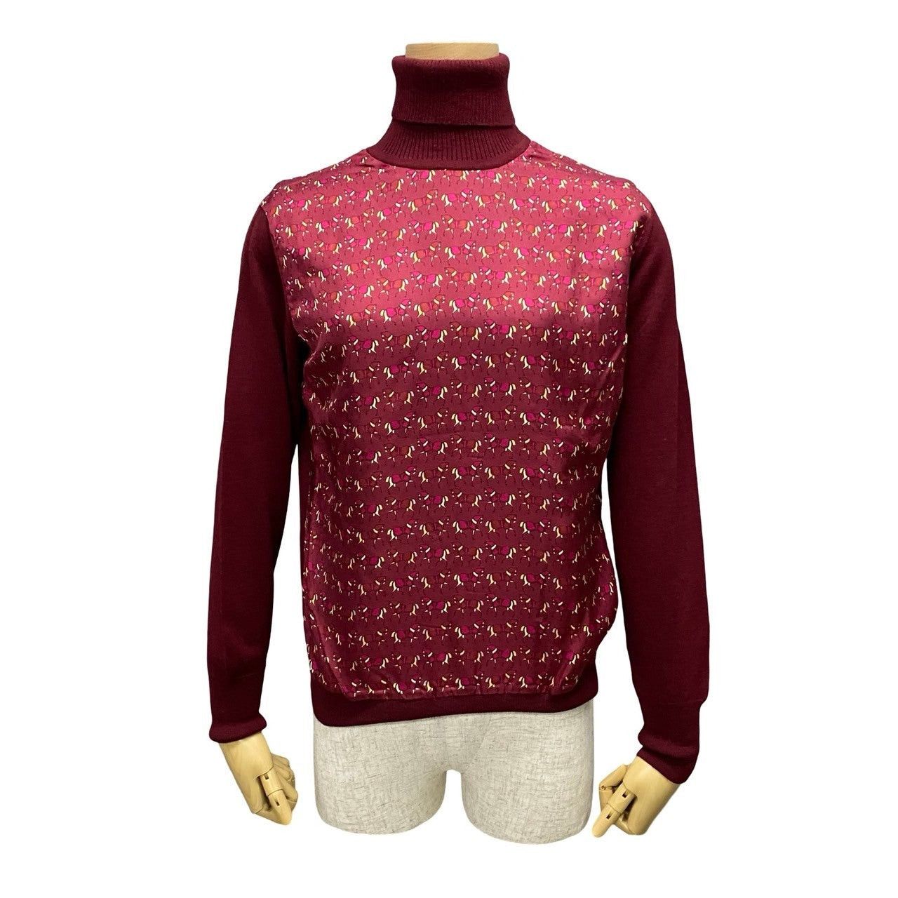 Hermes Hermes Red Silk Size ONE SIZE - 1 Thumbnail