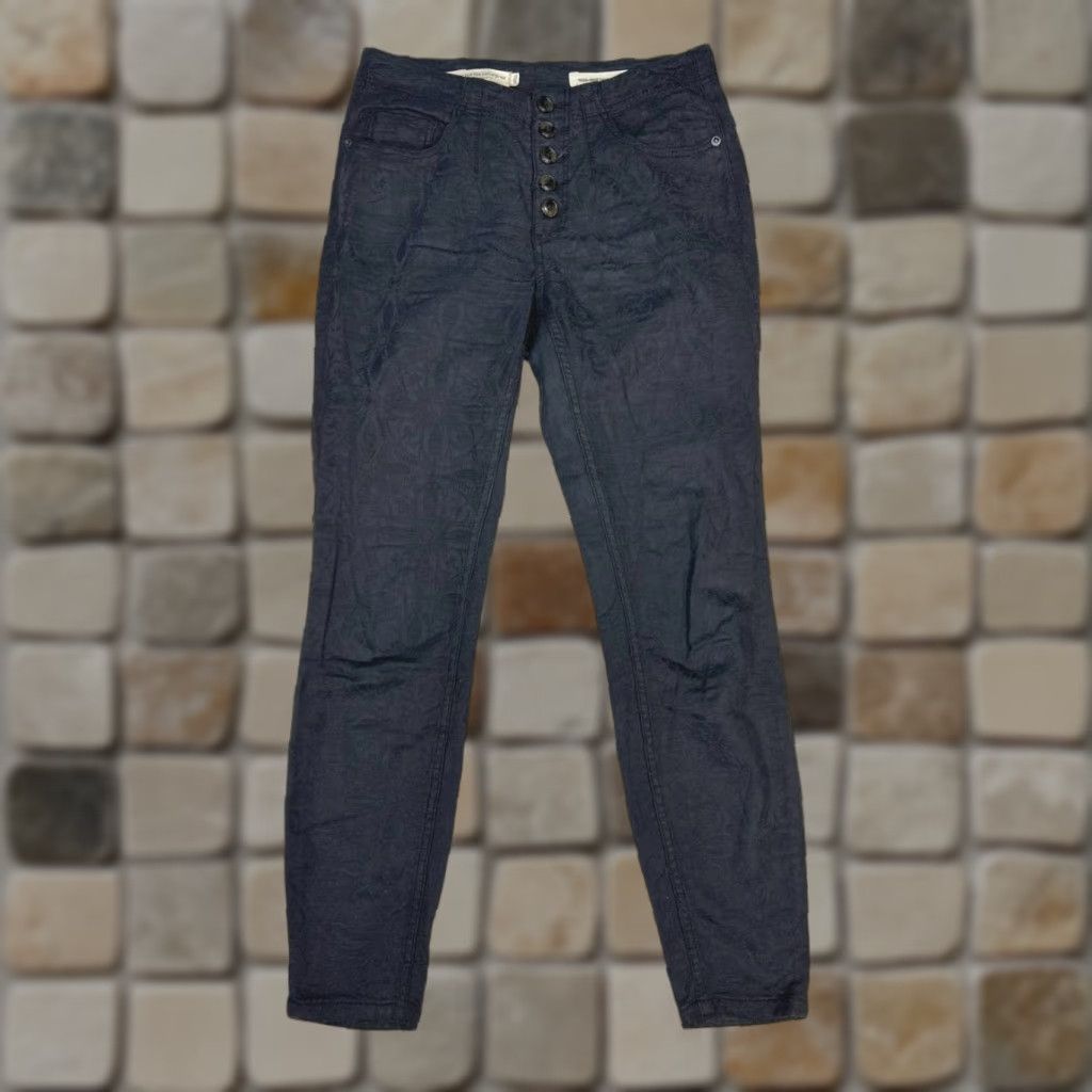 Anthropologie VINTAGE Anthropologie Pilcro and the Letterpress High Rise Skinny Pants Womens 27 Black Size 27" / US 4 / IT 40 - 1 Thumbnail