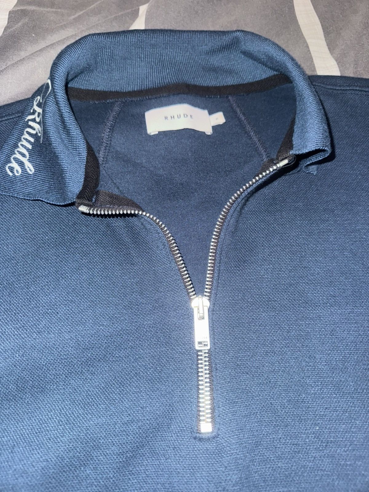 Rhude Rhude 1/2 zip Polo Size US M / EU 48-50 / 2 - 1 Thumbnail