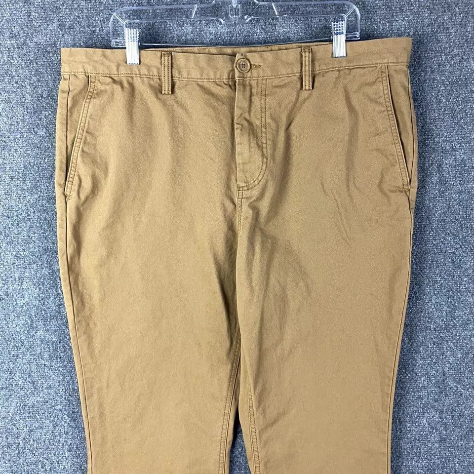 Old Navy Old Navy Pants Men's 38x30 Beige Chino Slim Fit Slash Cotton Size US 38 / EU 54 - 2 Thumbnail