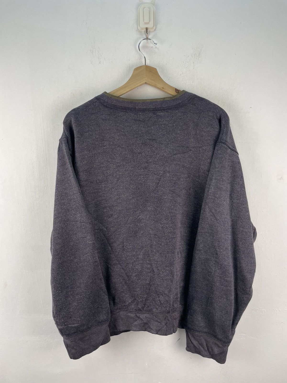 Valentino × Vintage Vintage Gianni Valentino Sweatshirt Half Jumper Boxy Baggy Size US L / EU 52-54 / 3 - 4 Thumbnail
