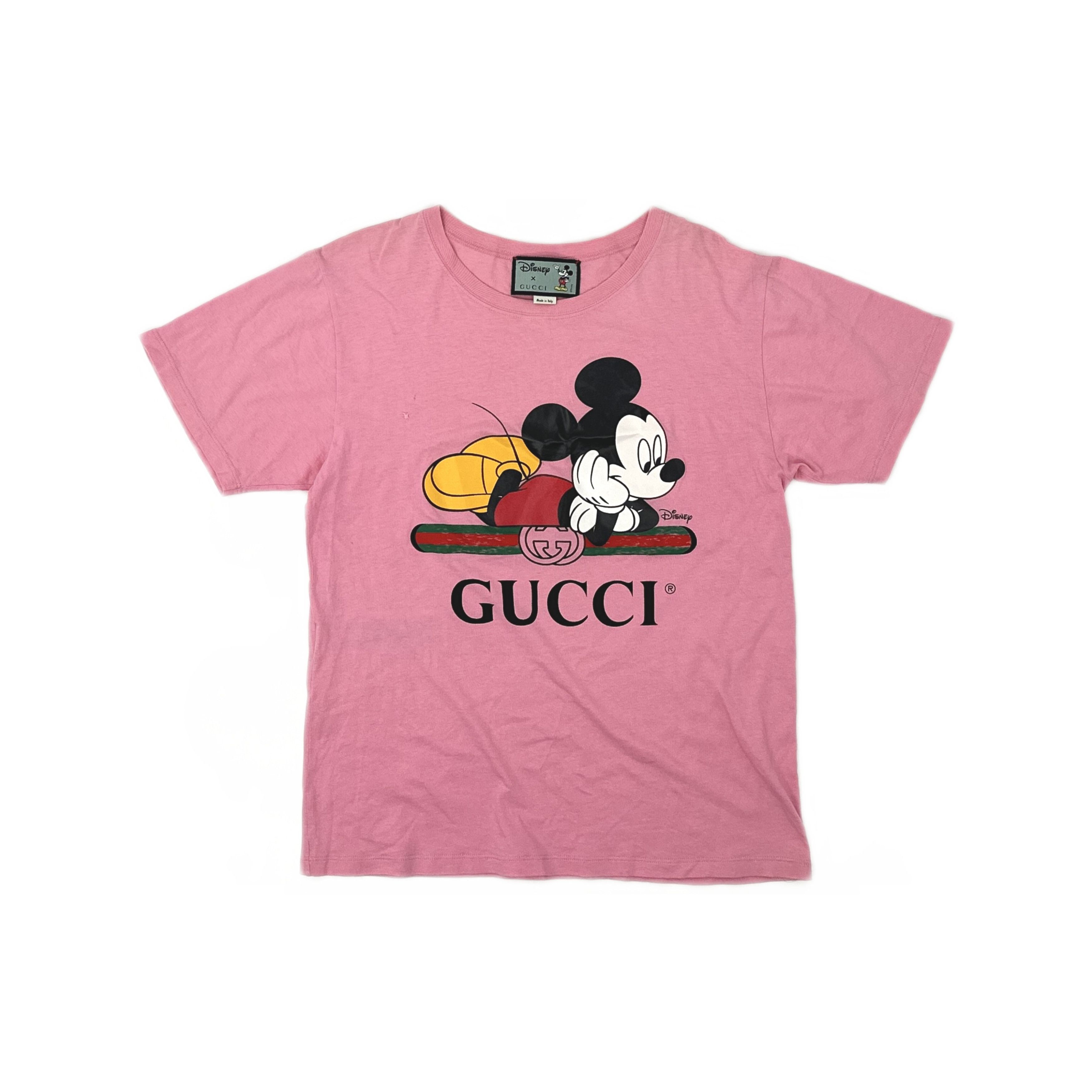 Gucci Gucci x Disney Mickey Mouse T-Shirt Size XS Size XS / US 0-2 / IT 36-38 - 1 Thumbnail