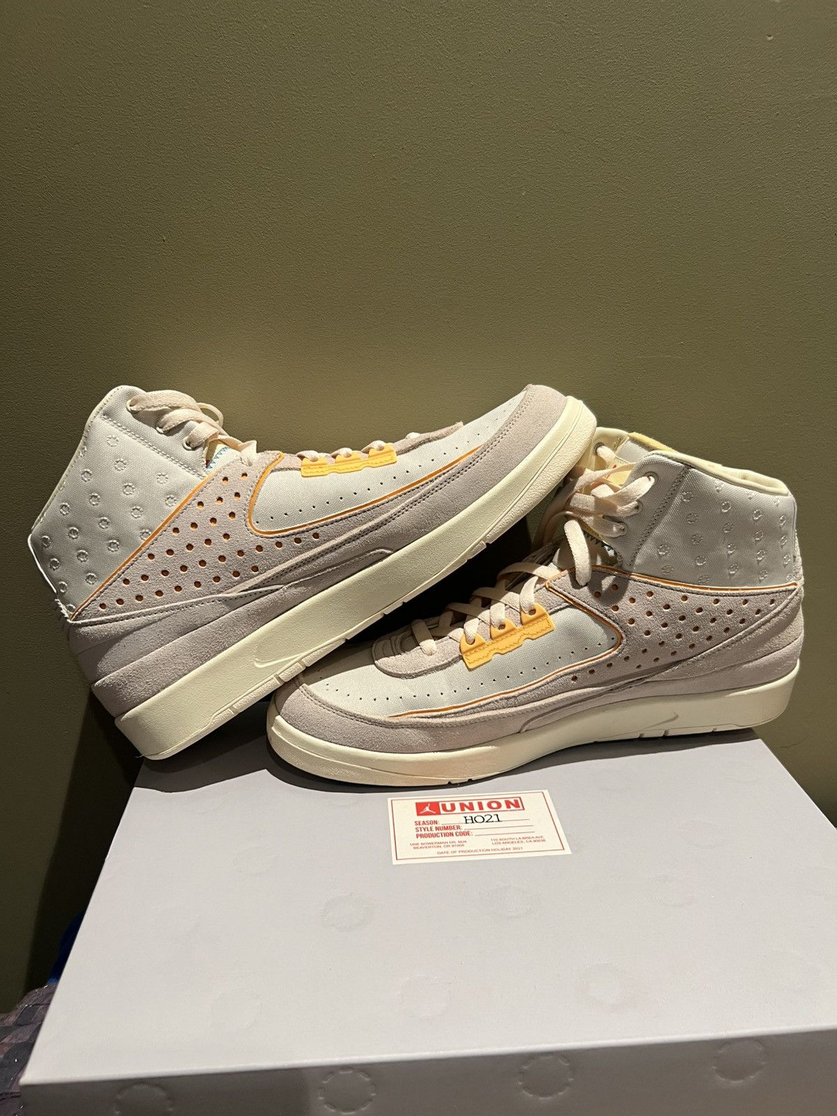 Nike Jordan 2 x Union LA Rattan Size US 13 / EU 46 - 2 Thumbnail