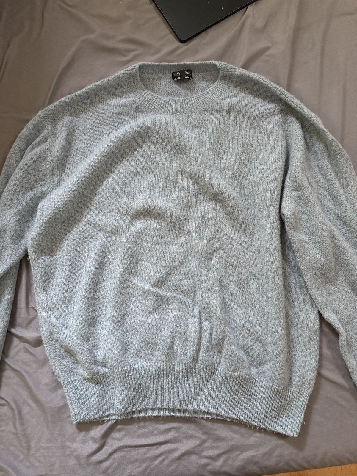 A.P.C. Light Blue APC Sweater Size US XXL / EU 58 / 5 - 1 Thumbnail