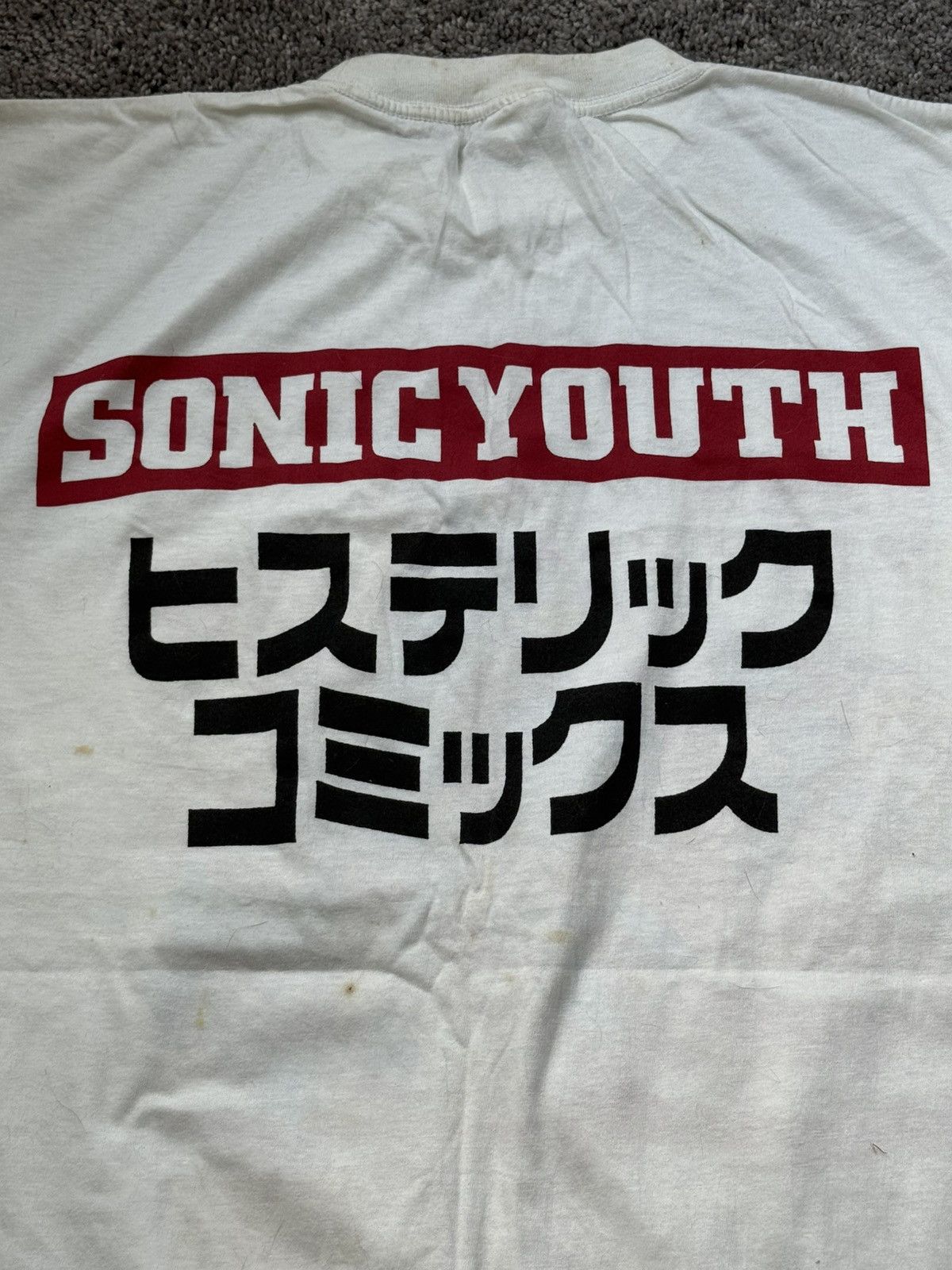 Band Tees × Vintage Vintage 1992 Sonic Youth Hysteric Glamour Astronauts Tshirt Size US XL / EU 56 / 4 - 12 Thumbnail