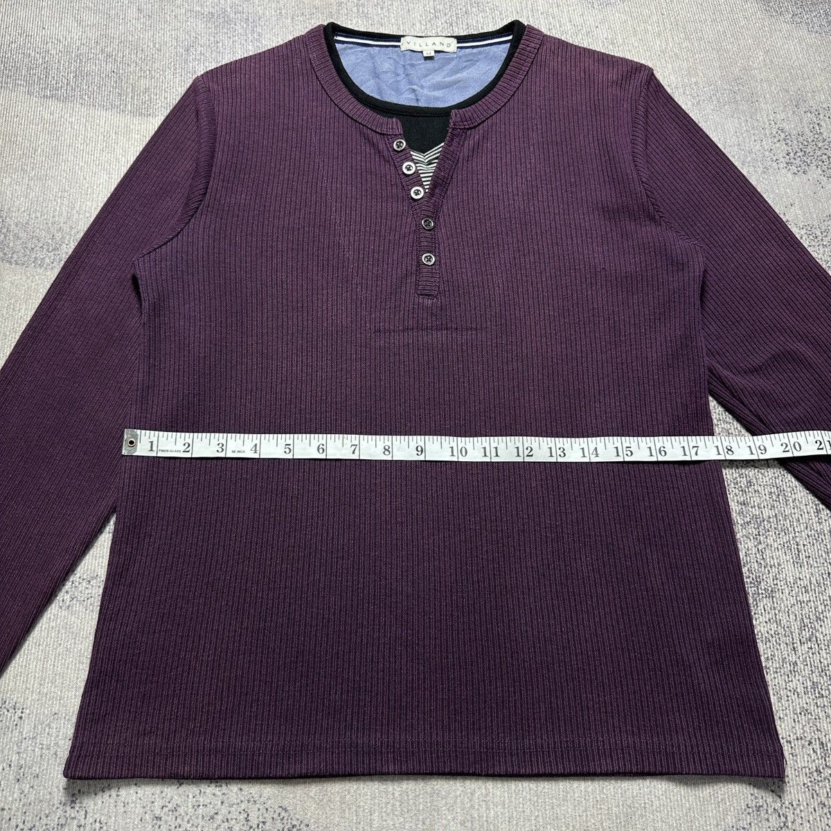 VILLAND Villand Y2k style Longsleeve Tshirt Size US L / EU 52-54 / 3 - 4 Thumbnail
