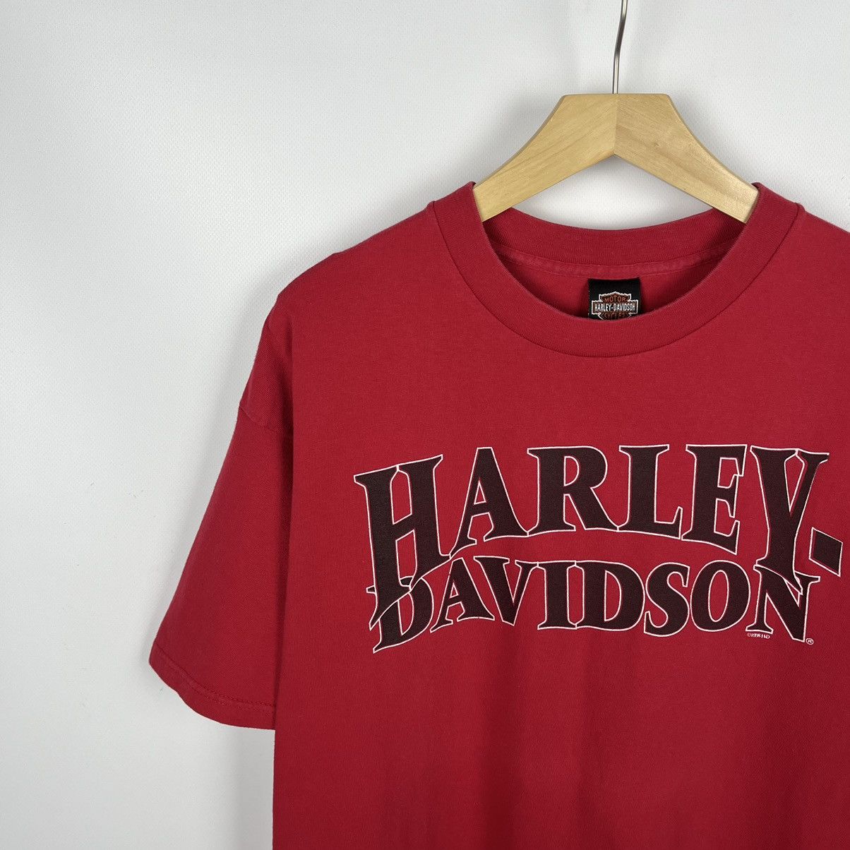 Harley Davidson Vintage Harley Davidson y2k Las Vegas big logo tee 1998 Size US XL / EU 56 / 4 - 5 Thumbnail