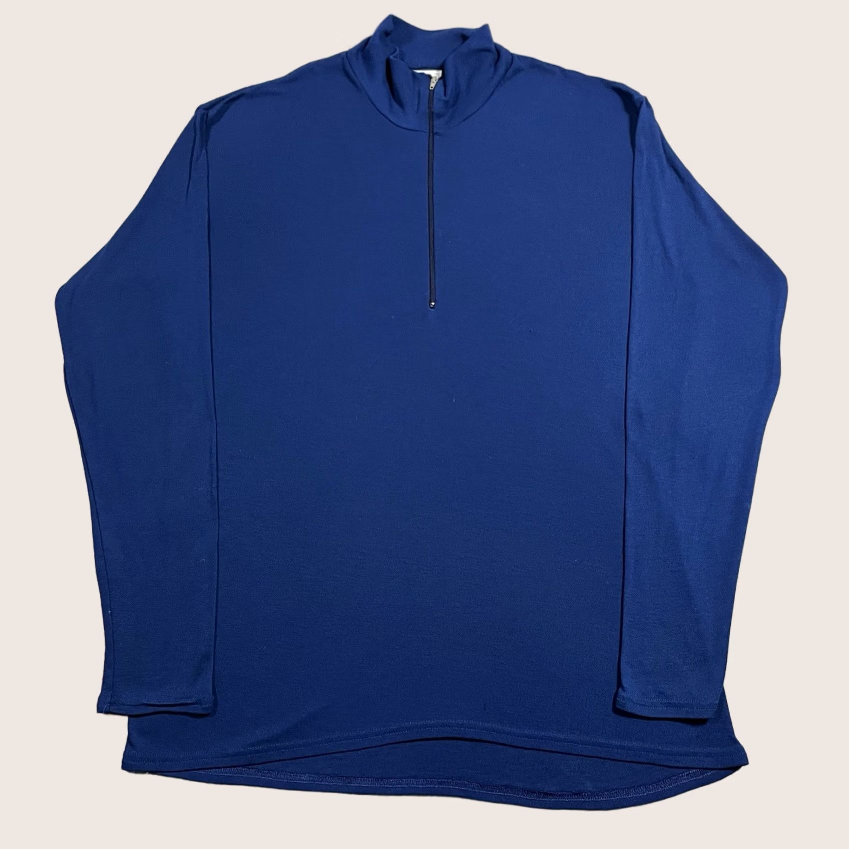 Patagonia VINTAGE Patagonia Pullover 1/4 Zip Mens L Capilene Base Layer USA 80s Blue Long Sleeve Moderate condition Men USA 80s Patagonia Shirt Size US L / EU 52-54 / 3 - 1 Thumbnail