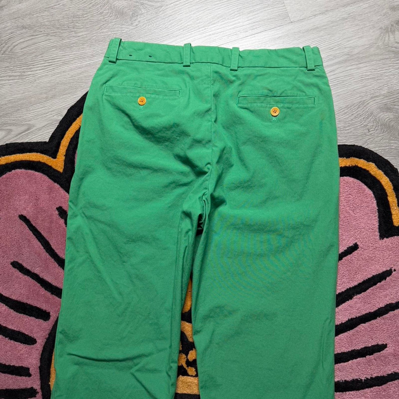 Brooks Brothers Brooks Brothers Milano Fit Casual Chino Pants 30x30 Green Size US 30 / EU 46 - 8 Thumbnail