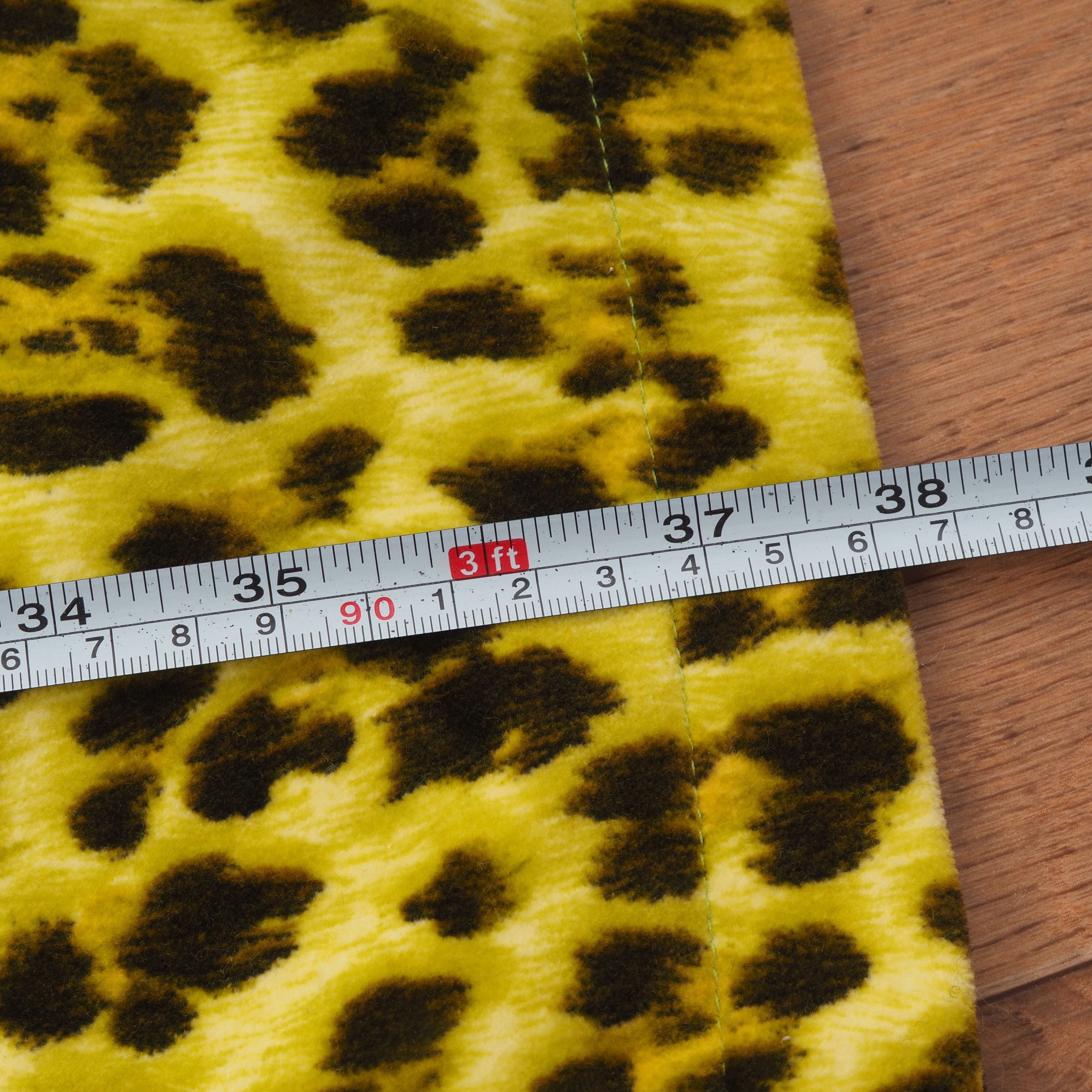 Moschino × Vintage Moschino Jeans Vintage Women's Yellow Animal Print Dress Size M / US 6-8 / IT 42-44 - 10 Thumbnail