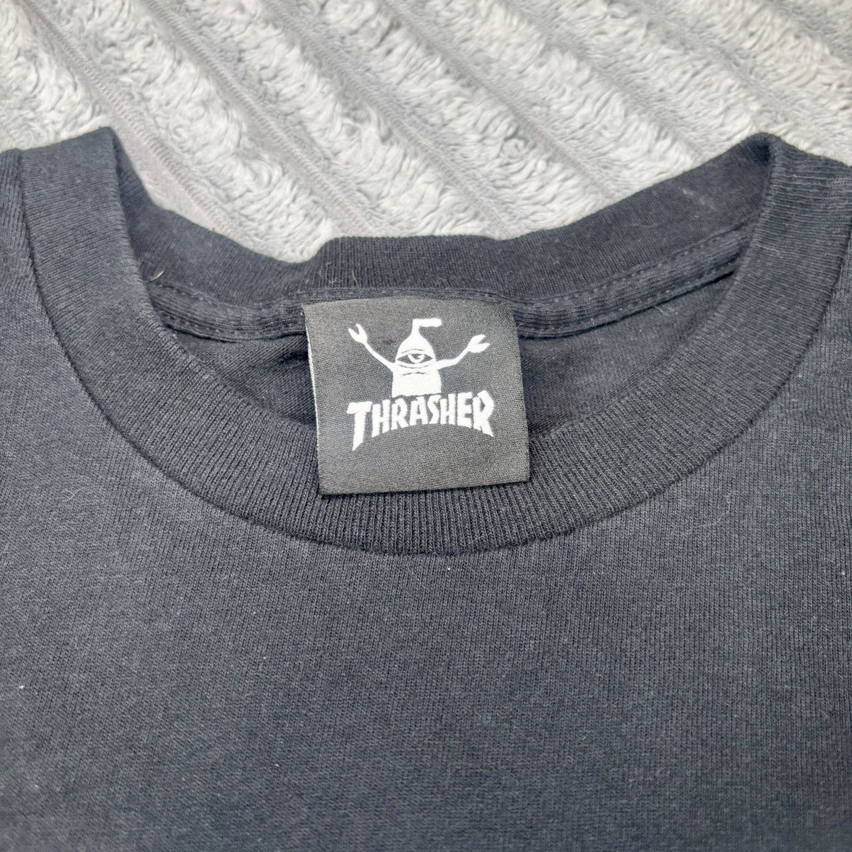 Thrasher Thrasher Toy Machine Toy Girlfriend Tee (Black) men’s size L Size US L / EU 52-54 / 3 - 2 Thumbnail