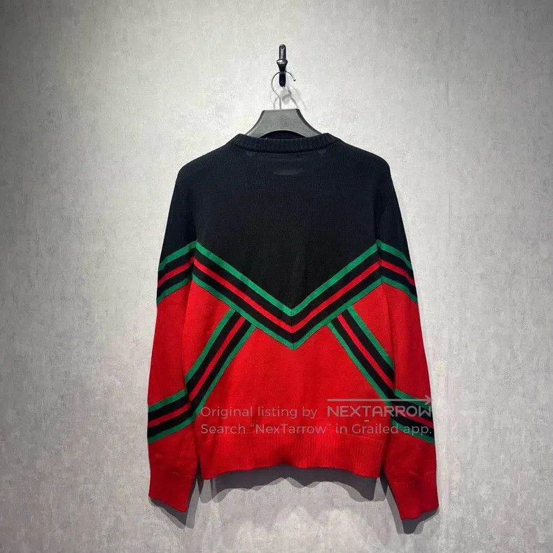 Louis Vuitton Louis Vuitton Three-color patchwork logo sweater Size US XL / EU 56 / 4 - 2 Thumbnail