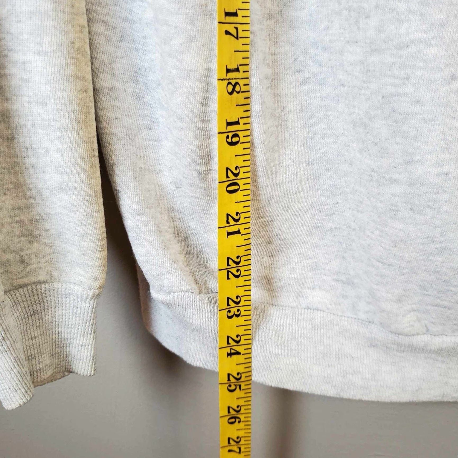 Hanes VINTAGE Hanes 90s Sweatshirt Crewneck Mens M Gray Siberian Husky Made In USA 1992 Flaw Size US M / EU 48-50 / 2 - 8 Thumbnail