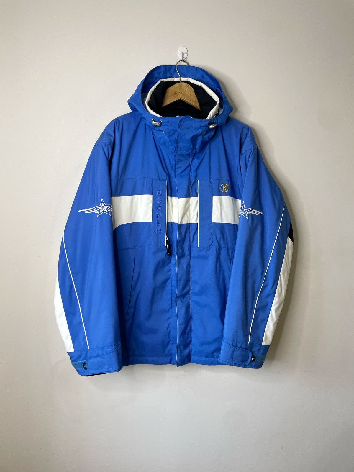 Bogner Bogner x Goan Thylmann Men’s Ski Hooded Jacket Blue Size US L / EU 52-54 / 3 - 1 Thumbnail
