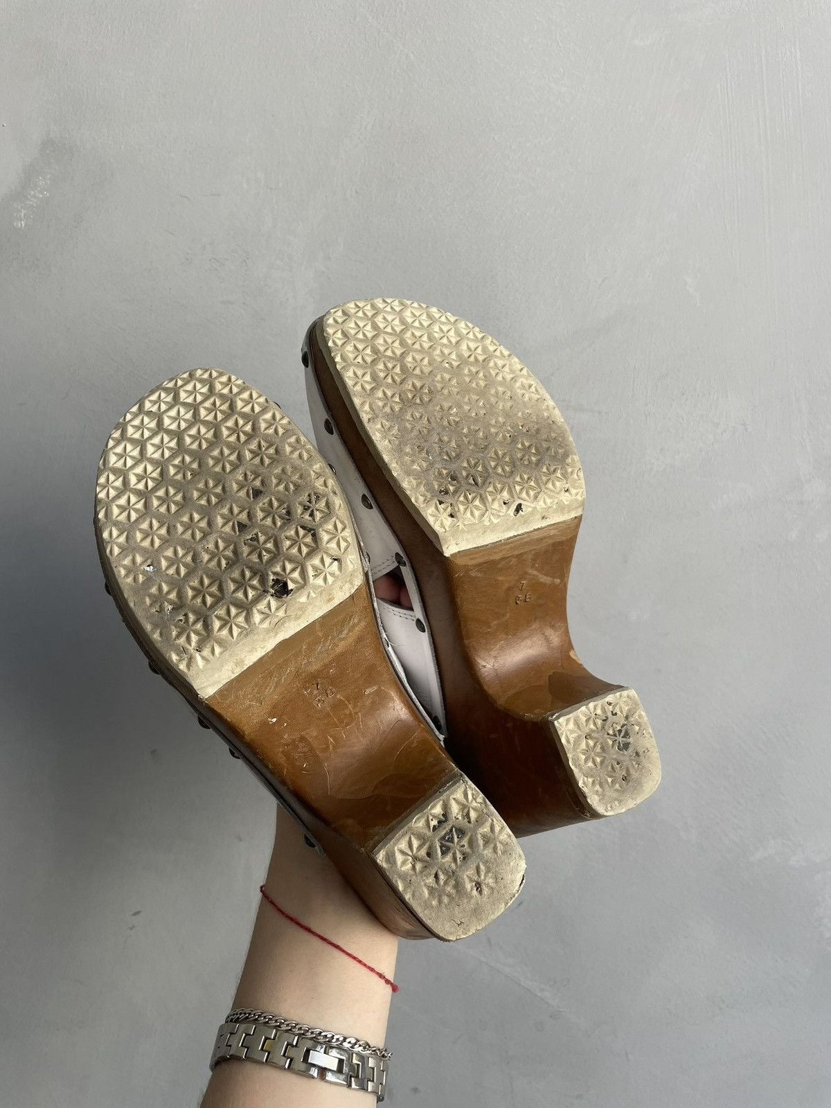 Hysteric Glamour Rare western clogs wooden guidi style boots woman 37 Size US 8 / IT 38 - 9 Thumbnail