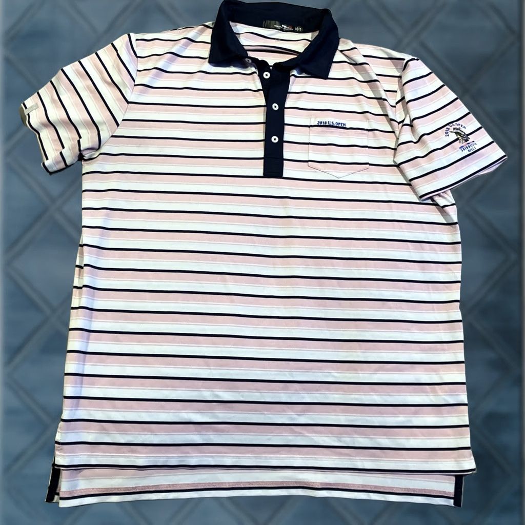 RLX Ralph Lauren RLX Ralph Lauren Golf Polo XL 2018 US Open Shinnecock Hills Size US XL / EU 56 / 4 - 1 Thumbnail