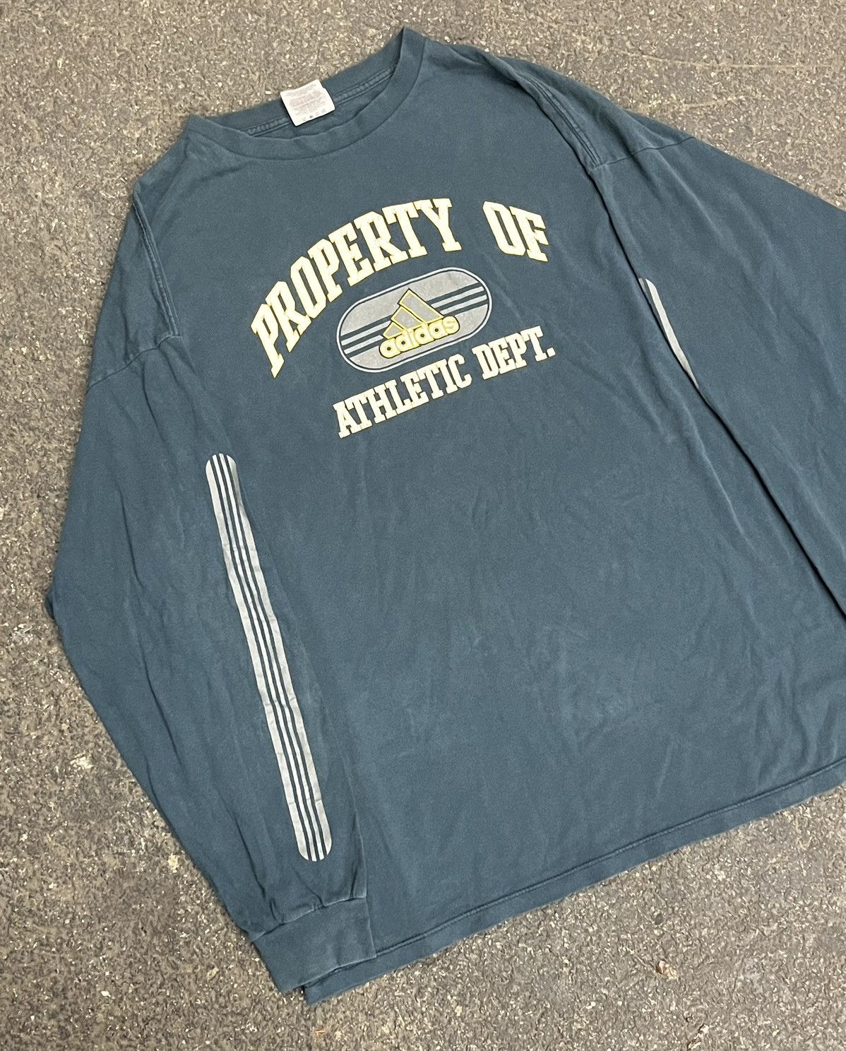 Adidas × Vintage Adidas vintage longsleeve shirt 90s hype rare sporty y2k Size US XXL / EU 58 / 5 - 1 Thumbnail