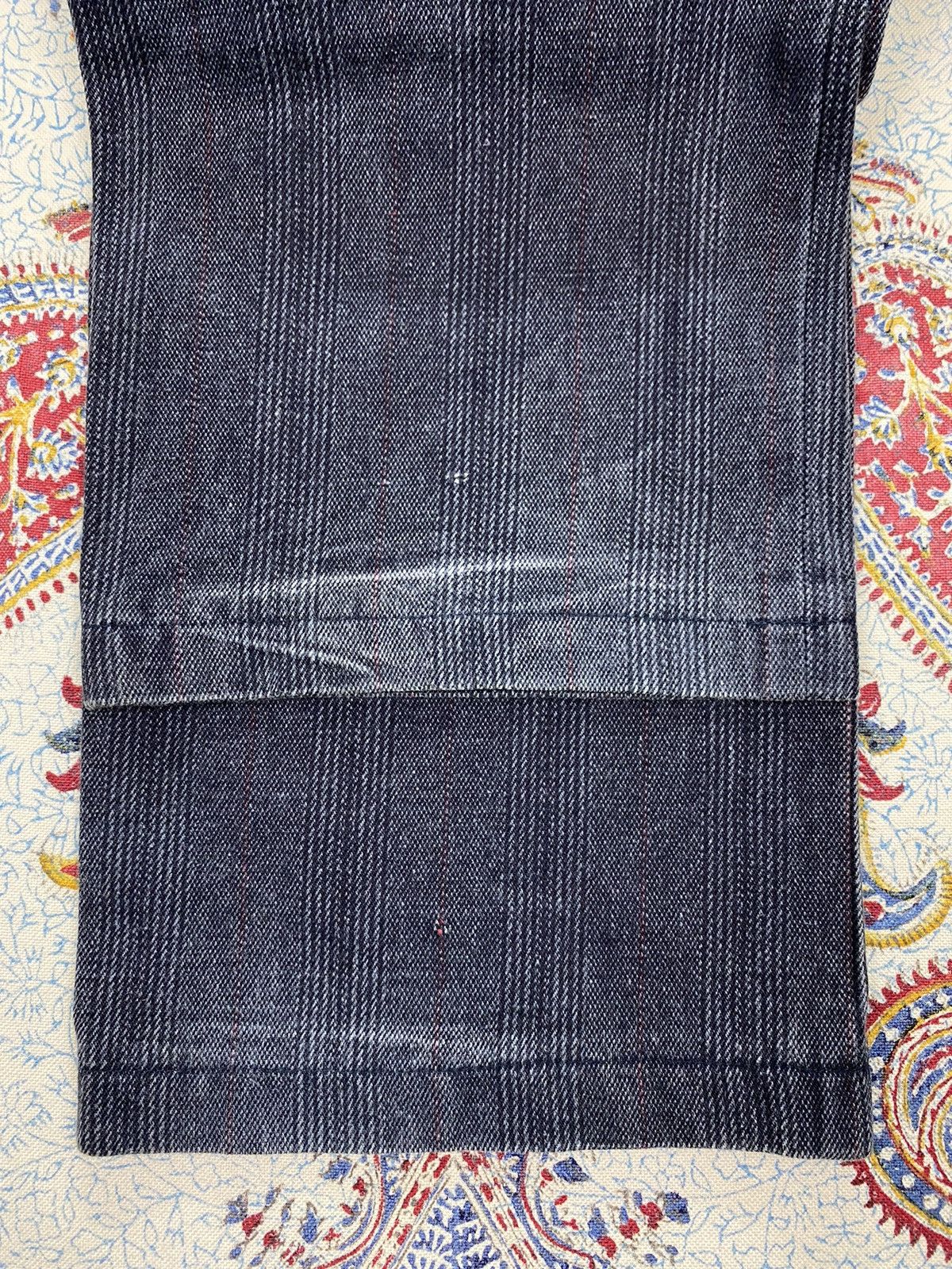 Japanese Brand Doarat Plaid Denim Trouser Size US 32 / EU 48 - 16 Thumbnail