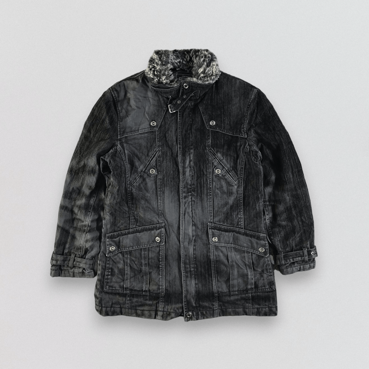 Japanese Brand Roushatte Shell Garments Denim Jacket Size US M / EU 48-50 / 2 - 1 Thumbnail