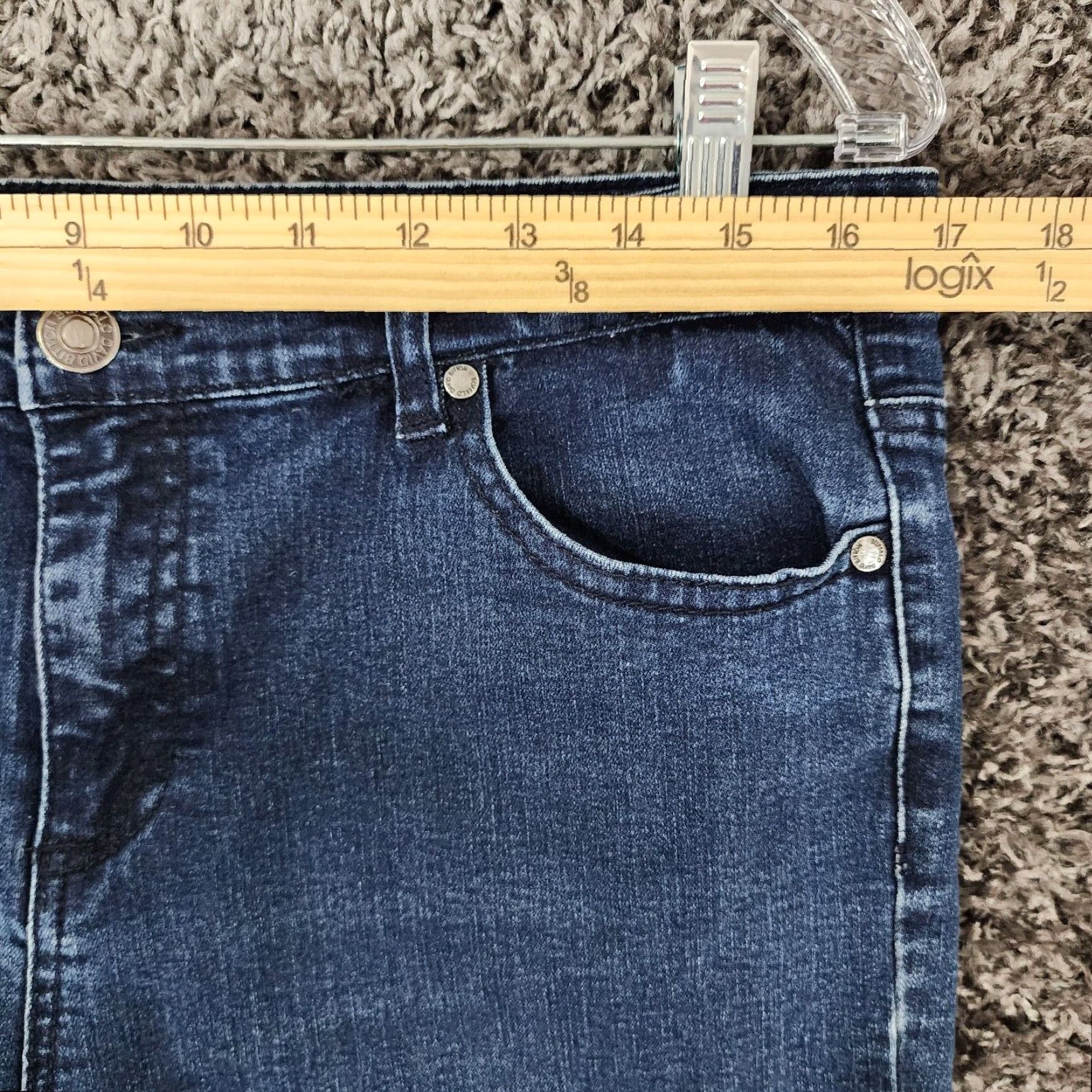 Buffalo David Bitton BUFFALO JEANS Skinny Blue Jeans Size 12 Regular Womens Size 34" / US 12 / IT 48 - 4 Thumbnail