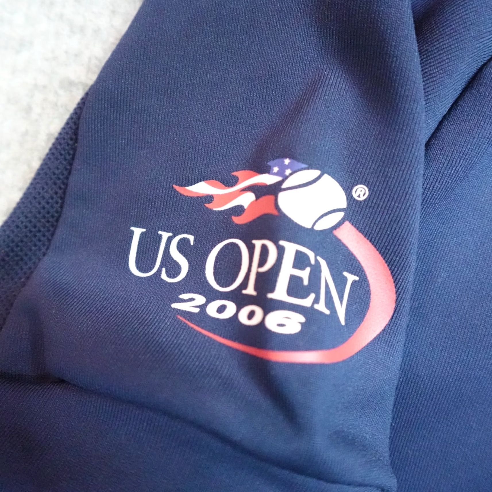 RLX Ralph Lauren VINTAGE RLX Ralph Lauren Polo Shirt Mens Large Blue 2006 US Open Short Sleeve Crew Neck Graphic Print Size US L / EU 52-54 / 3 - 2 Thumbnail