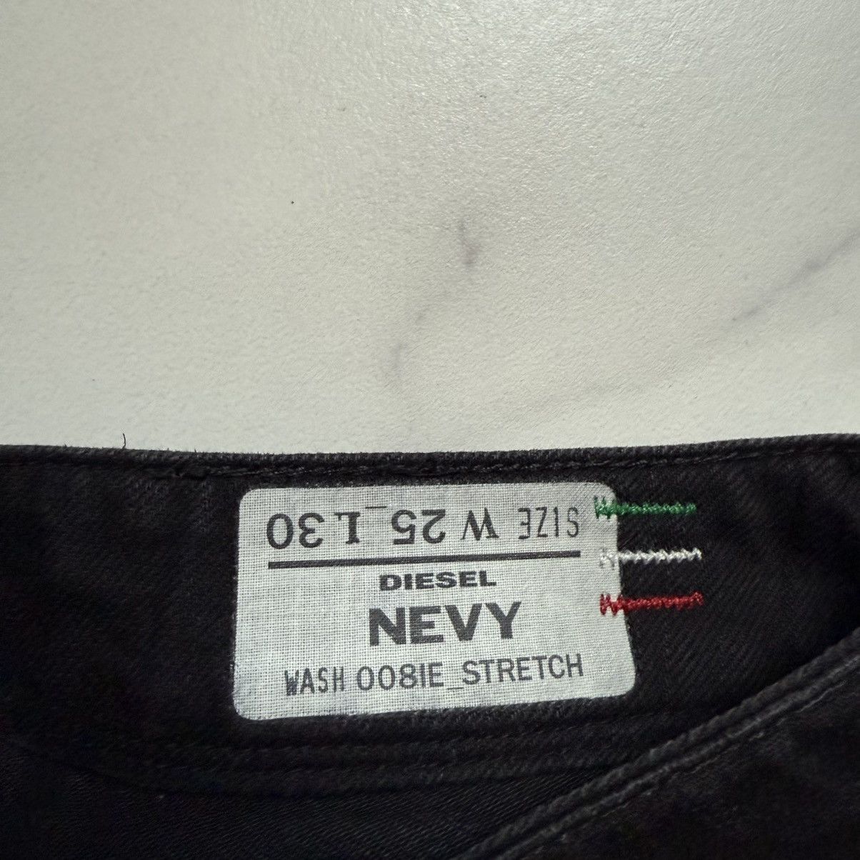 Diesel Vintage Y2K Diesel Nevy Jeans Size 25" / US 0 / IT 36 - 8 Thumbnail