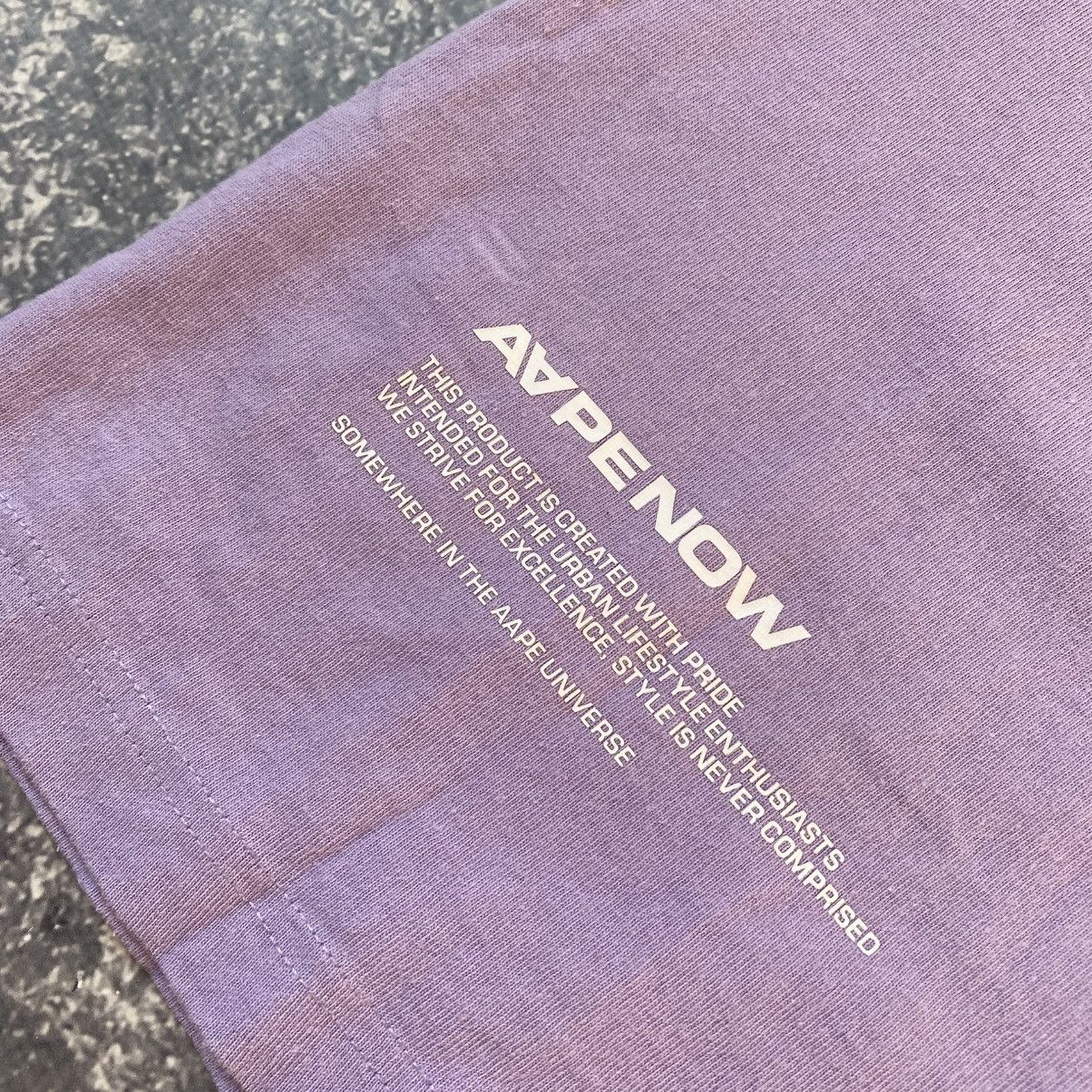 Aape Luxury Bape AApe now small logo y2k designer tee Size US XL / EU 56 / 4 - 5 Thumbnail