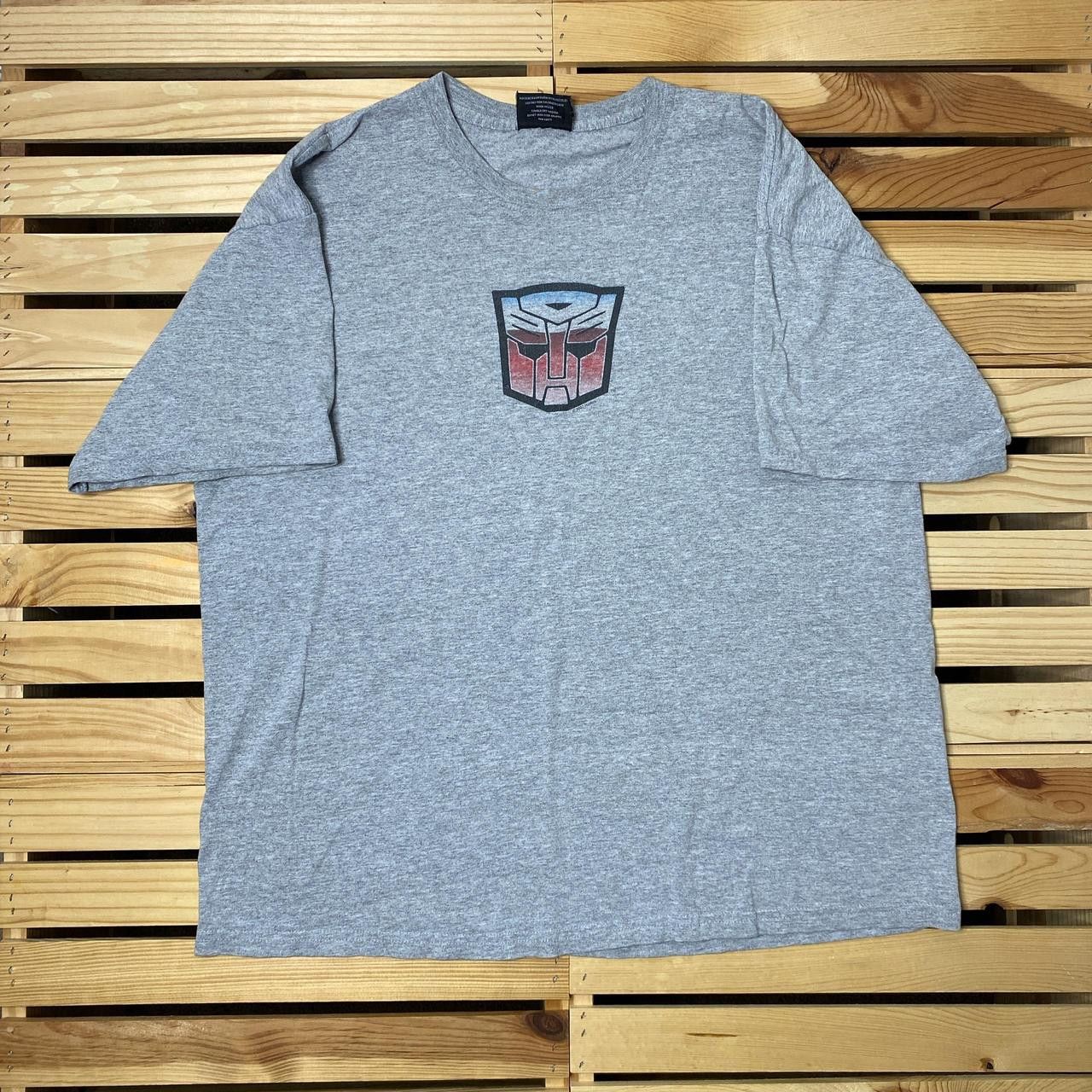 Steve And Barrys Vintage Transformers Autobots Gray Movie Promo Tee Size XL Size US XL / EU 56 / 4 - 1 Thumbnail