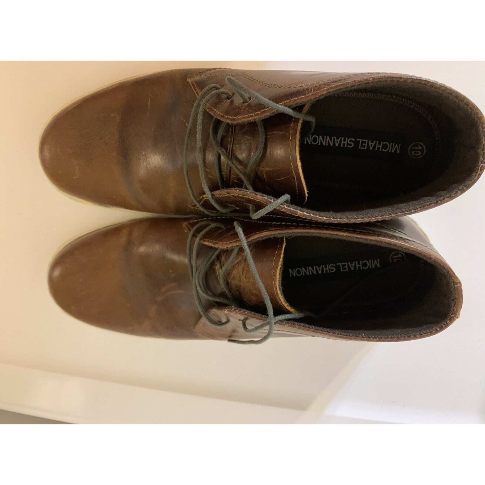 Other Michael Shannon Men’s Sz 10 Radcliffe Chukka Boots Brown Size US 10 / EU 43 - 7 Thumbnail