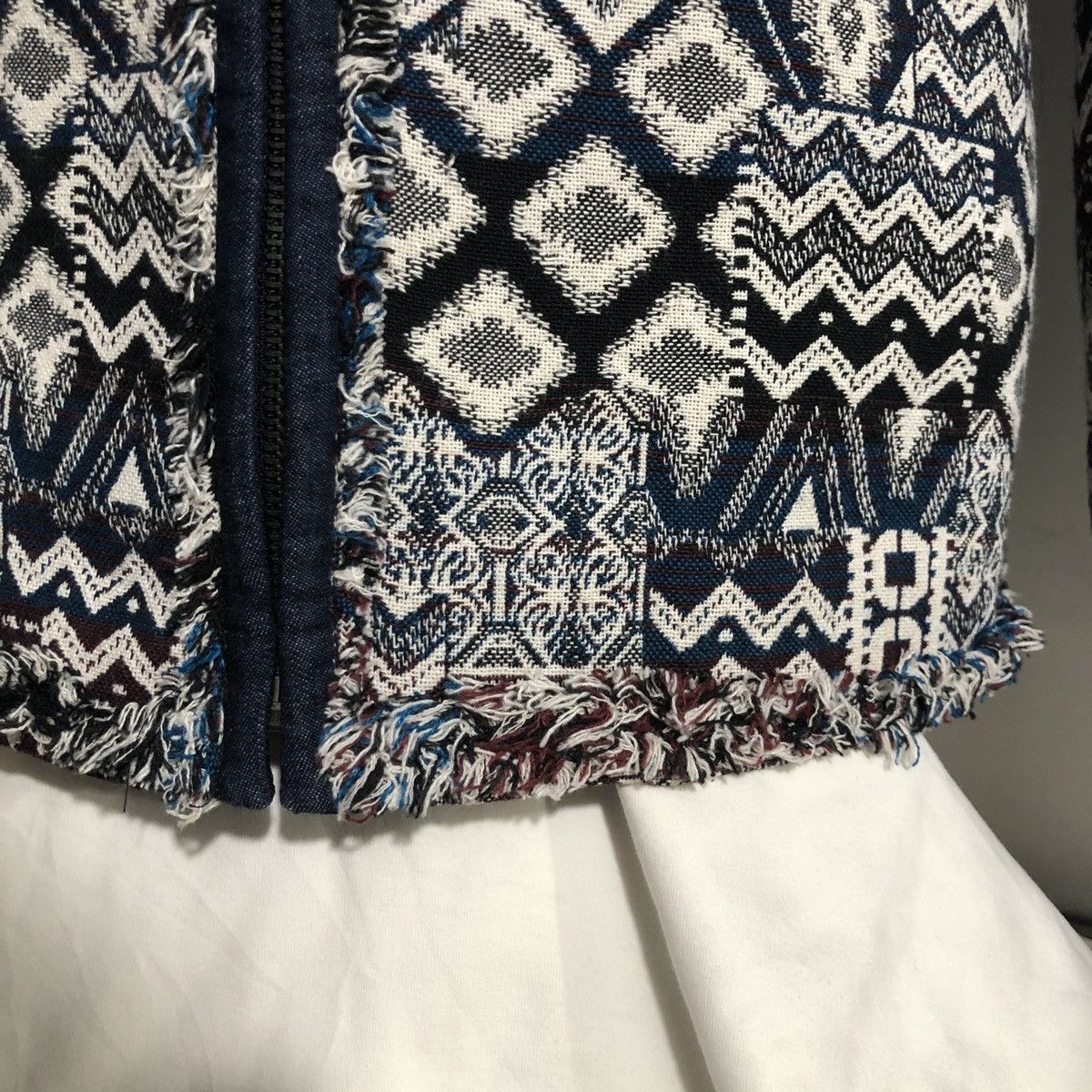 Japanese Brand Rare CLOVIS ETNIC BLAZER JACKET Size M / US 6-8 / IT 42-44 - 9 Thumbnail