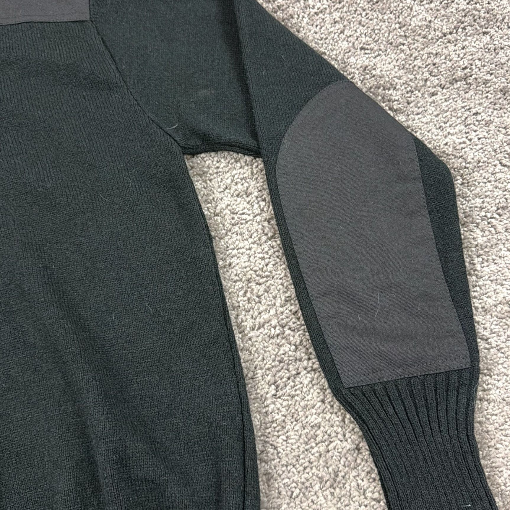 Vintage VINTAGE Mitts Nitts Sweater Mens L Black V-Neck Pullover Military Made in USA Shirt Size US L / EU 52-54 / 3 - 3 Thumbnail