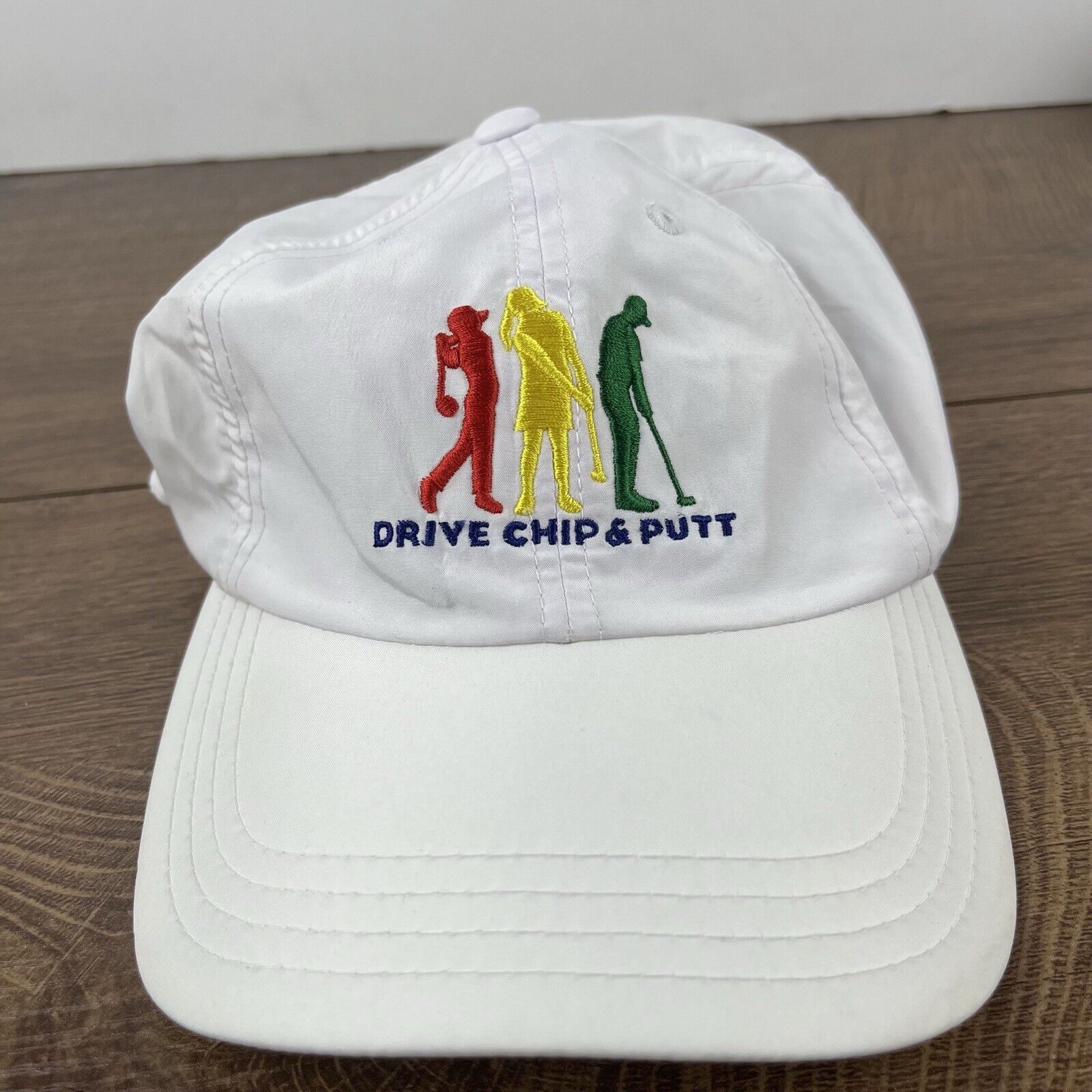 Other Golf Hat Drive Chip Put Adjustable Hat White Adjustable Hat Size ONE SIZE - 5 Thumbnail