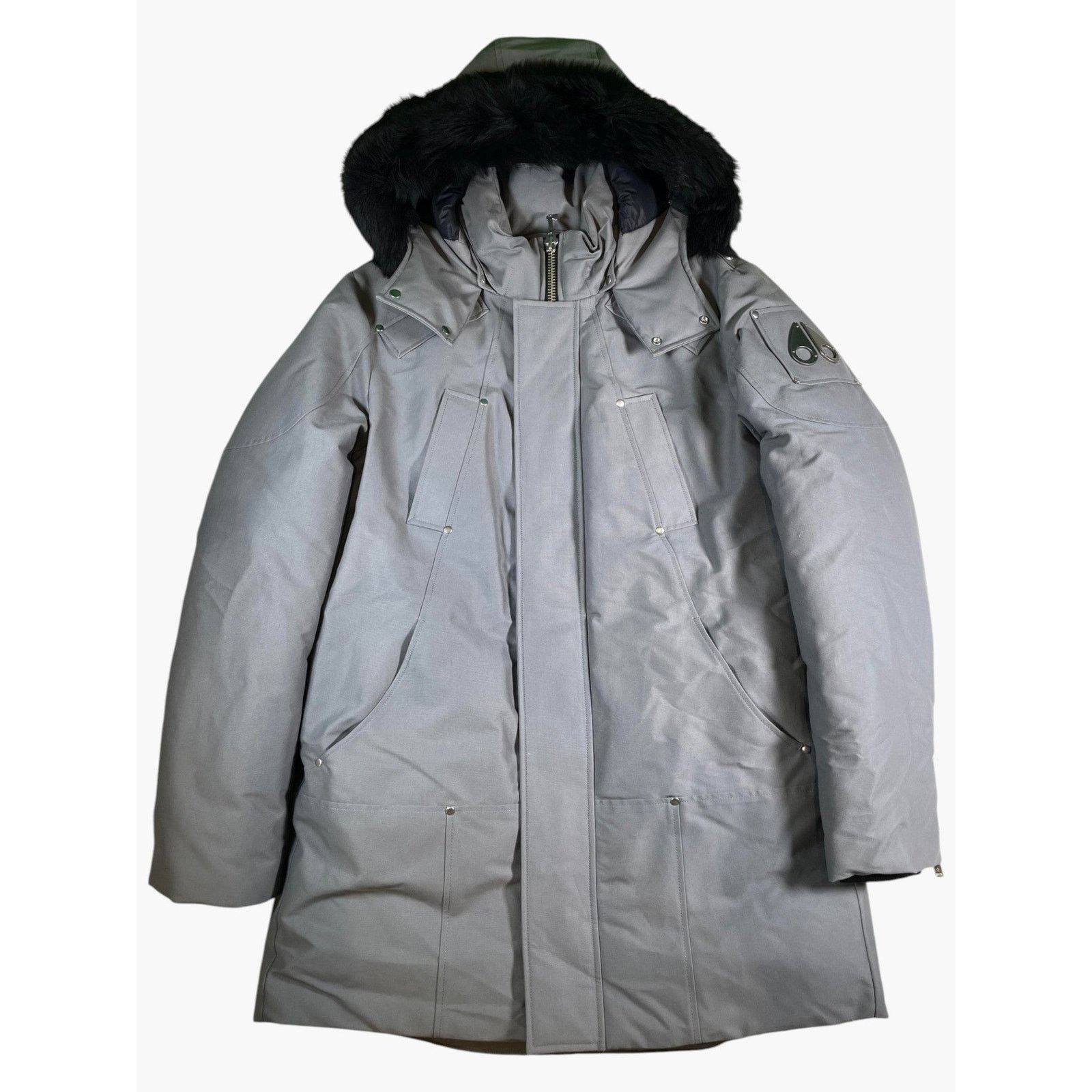 Moose Knuckles Moose Knuckles Slate Grey Parka Jacket Size US L / EU 52-54 / 3 - 1 Thumbnail
