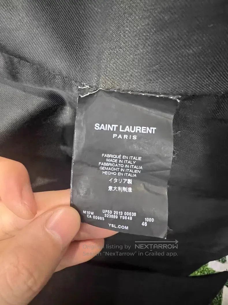 Saint Laurent Paris Saint Laurent Paris Original Double-breasted Coat Size US S / EU 44-46 / 1 - 4 Thumbnail