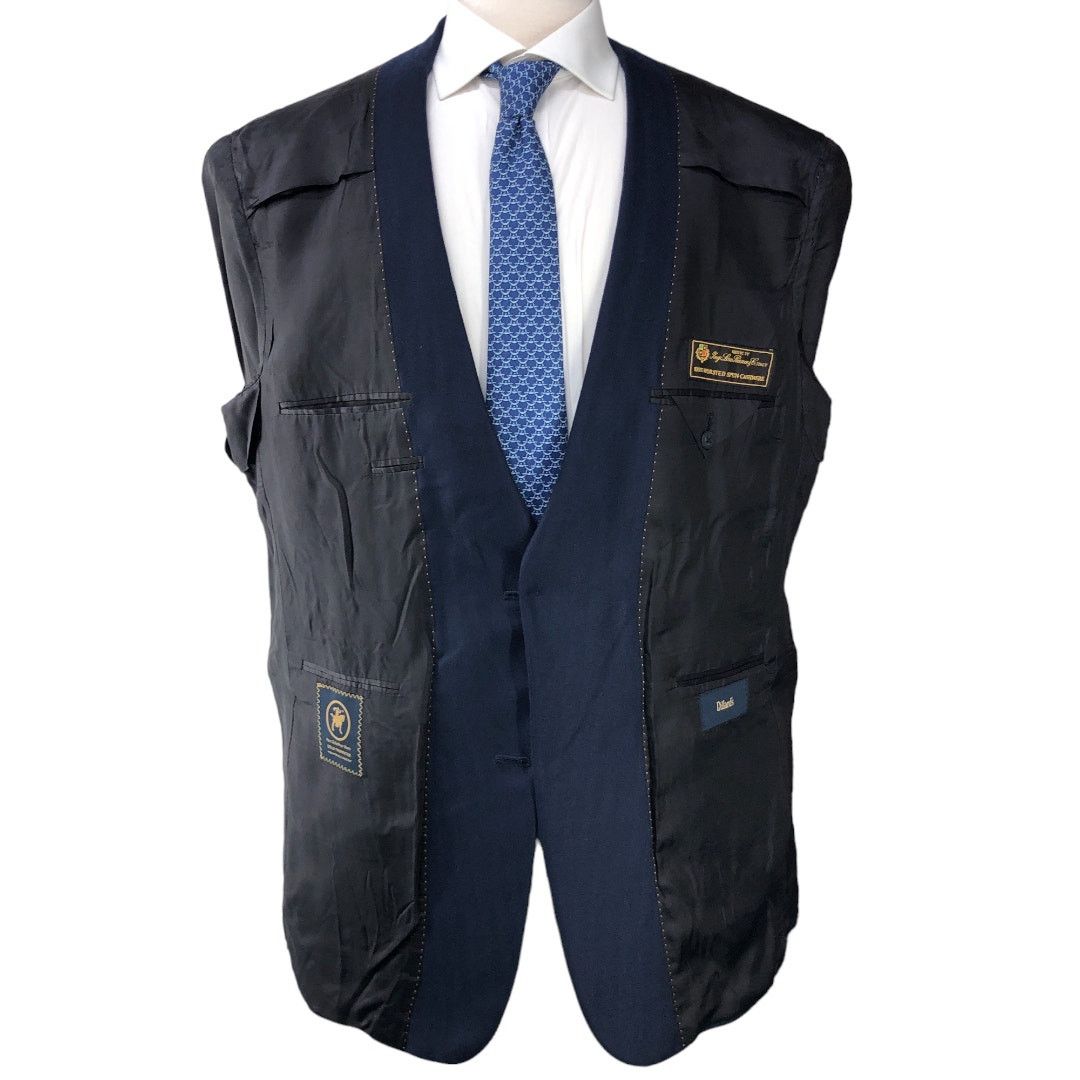 Hart Schaffner Marx × Loro Piana Hart Schaffner Marx HSM Size 46L Sport Coat Cashmere Size 46L - 14 Thumbnail
