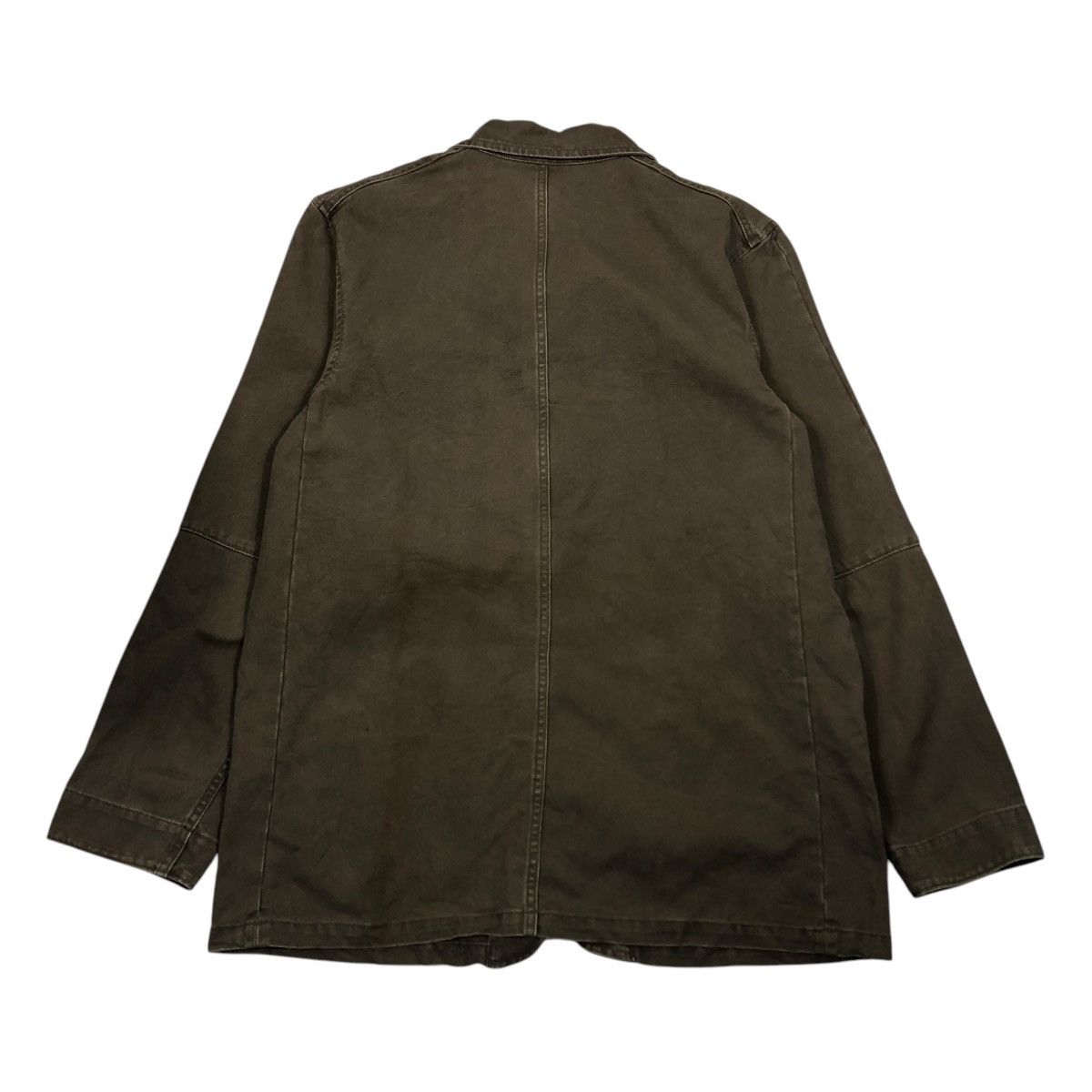 Japanese Brand 🔥VINTAGE CHORE WORK DUCK CANVAS JACKET DICKIES ISSEY MIYAKE Size US L / EU 52-54 / 3 - 2 Thumbnail