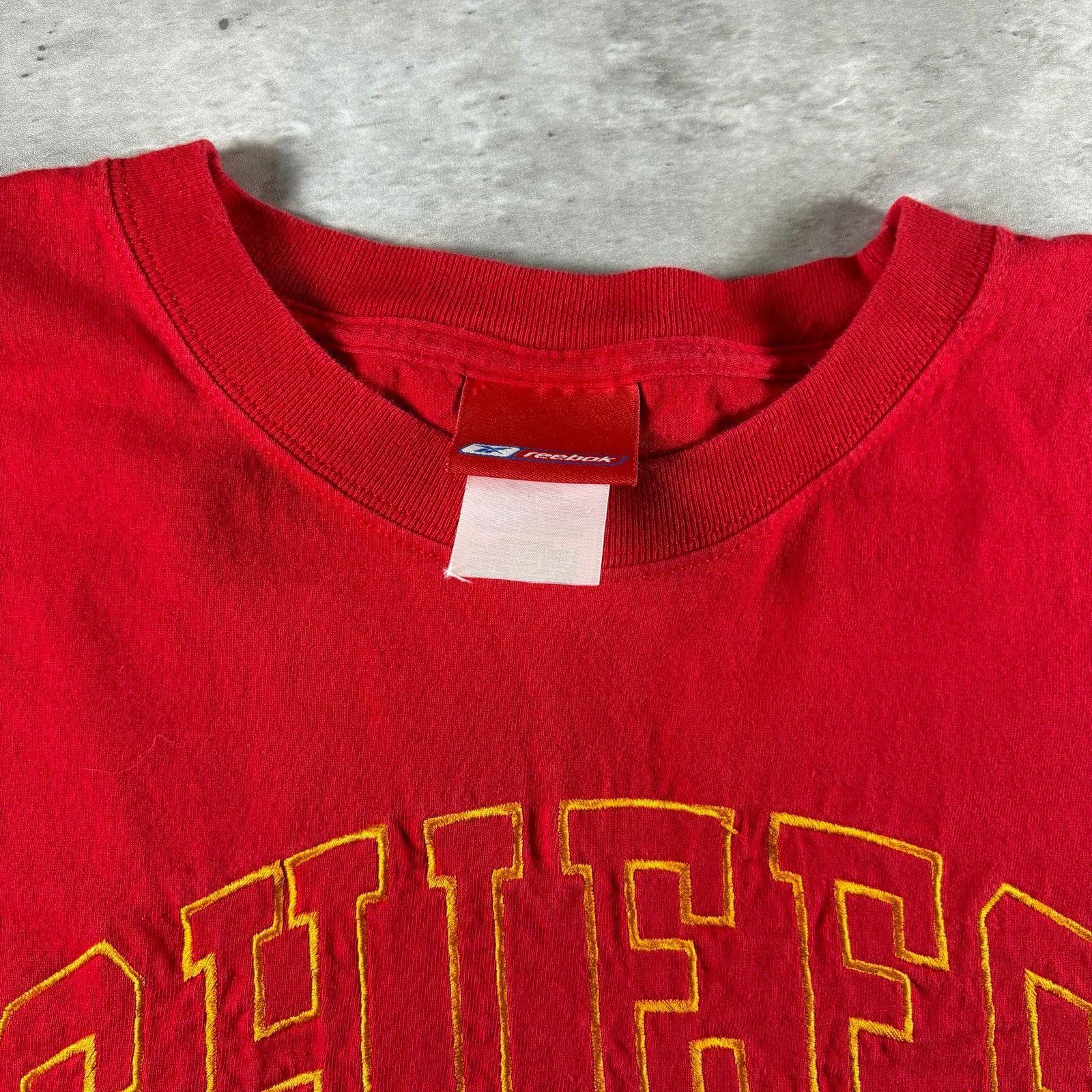 Reebok Vintage 90s Kansas City chiefs tee Size US XL / EU 56 / 4 - 7 Thumbnail