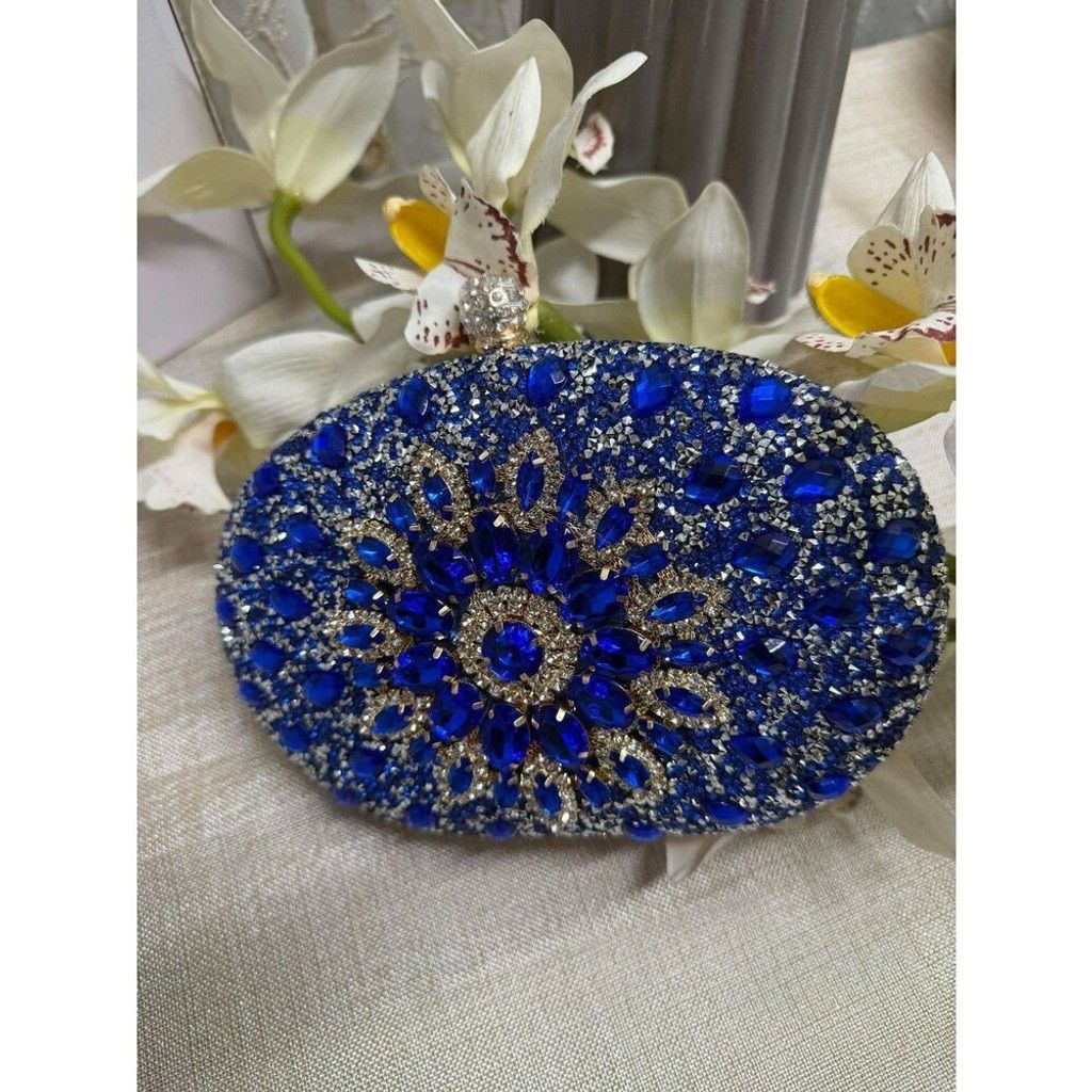 Other RAMLA Crystal Clutch Purse Jeweled Purses Rhineston Size ONE SIZE - 6 Thumbnail