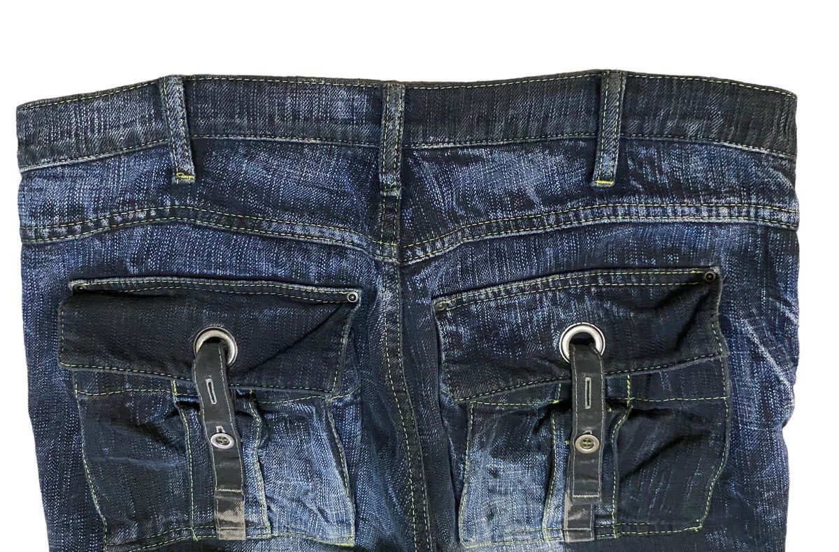 Japanese Brand Rare Design Vintage Japanese Brand Revolution Jeans 2000s Size US 34 / EU 50 - 6 Thumbnail