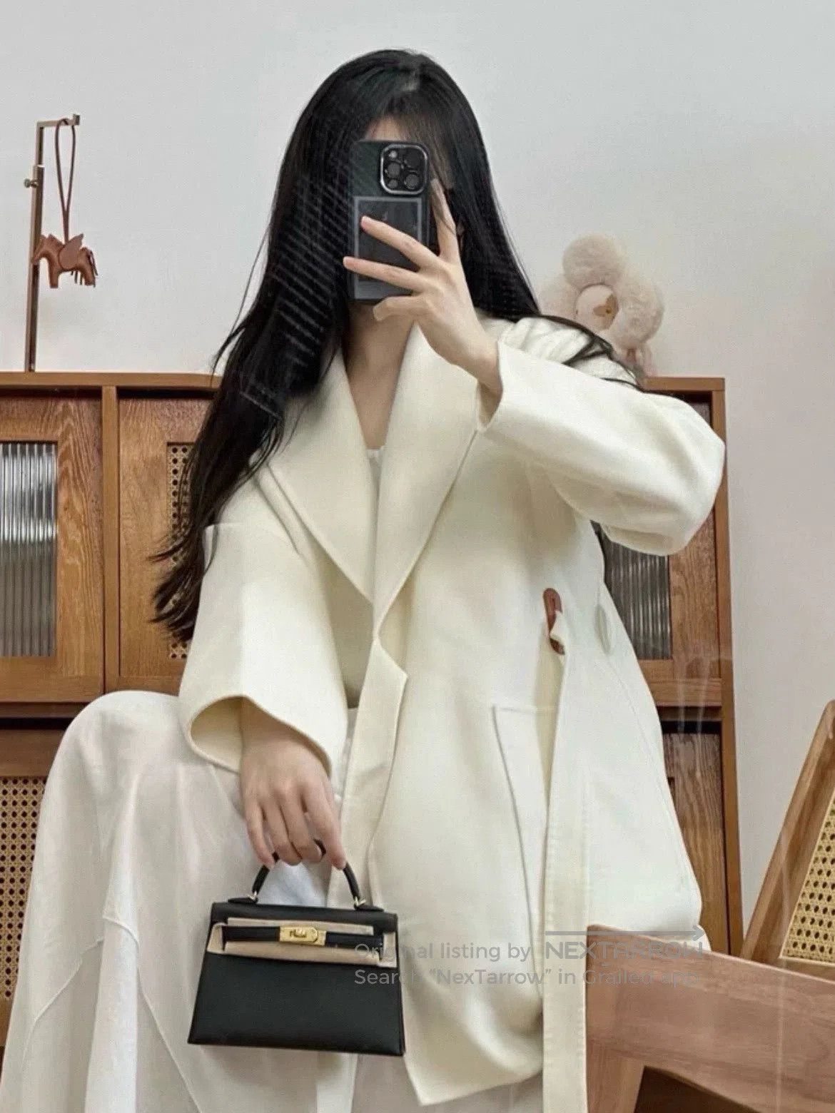 Hermes Hermes Belted Coat Size 34. Size US XS / EU 42 / 0 - 9 Thumbnail