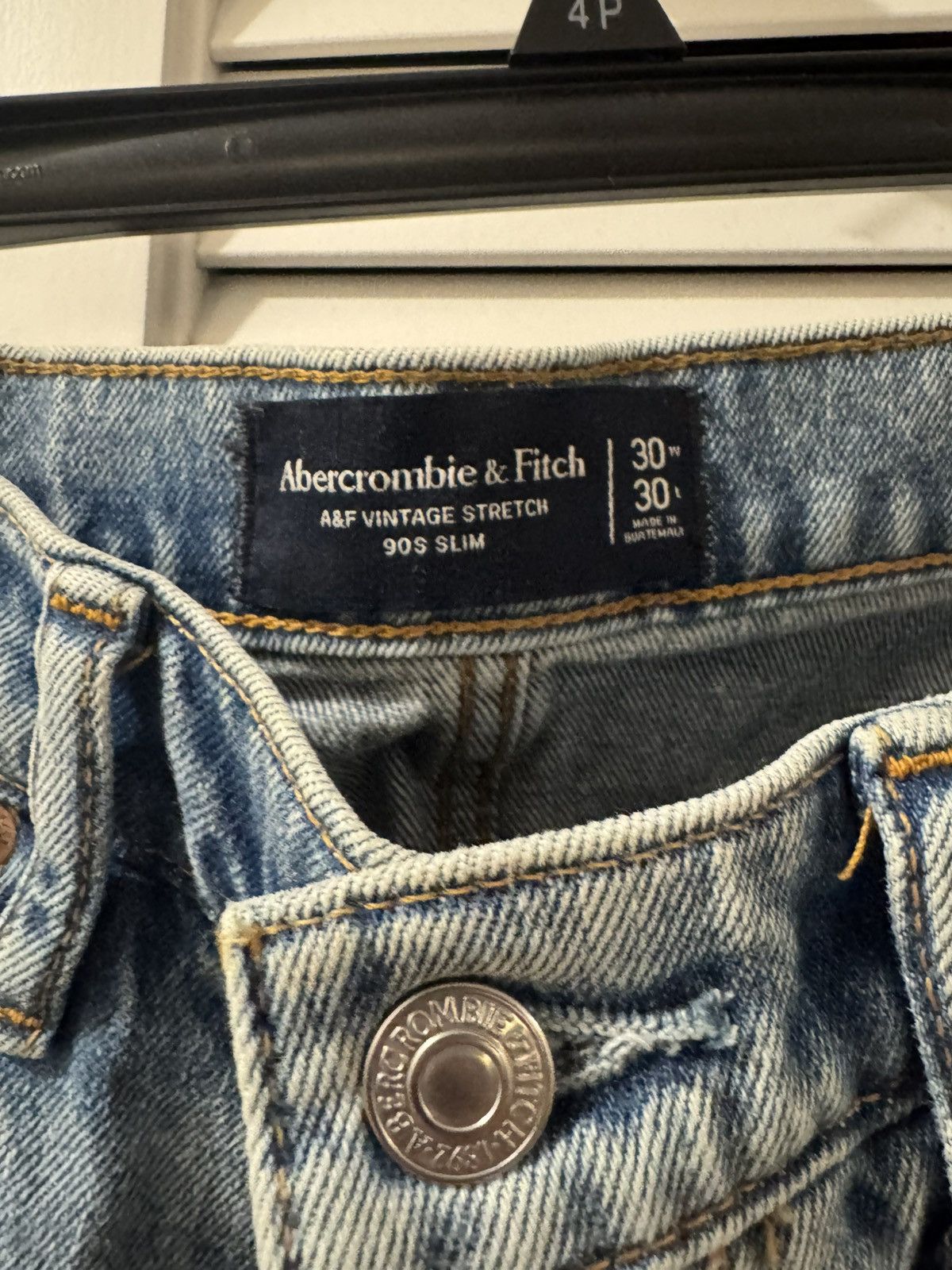 Abercrombie & Fitch Abercrombie and Fitch 90s Slim Vintage Size US 30 / EU 46 - 2 Thumbnail