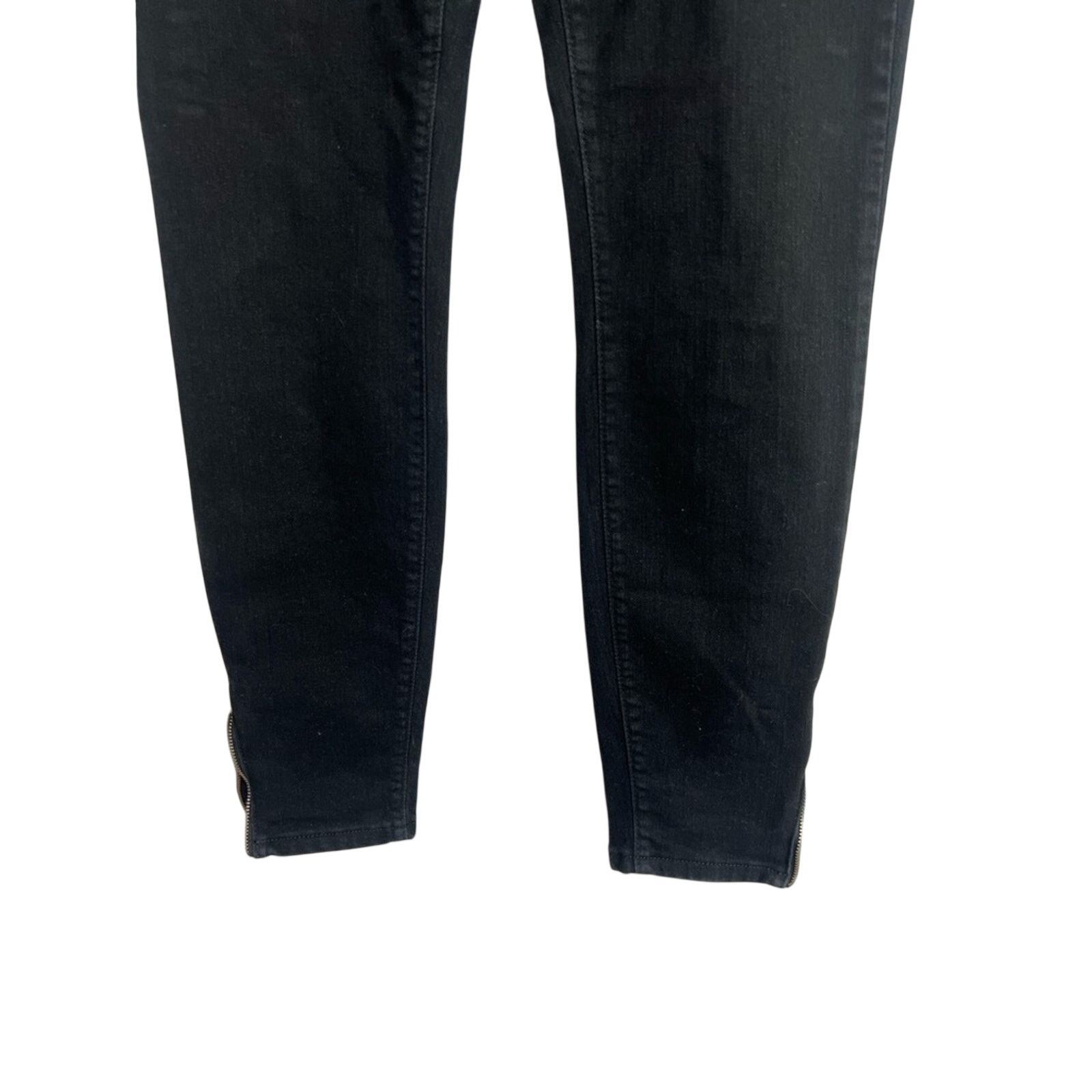 Vineyard Vines Vineyard Vines Skinny Jeans Womens Black 33x27 Clean Size 33" - 3 Thumbnail